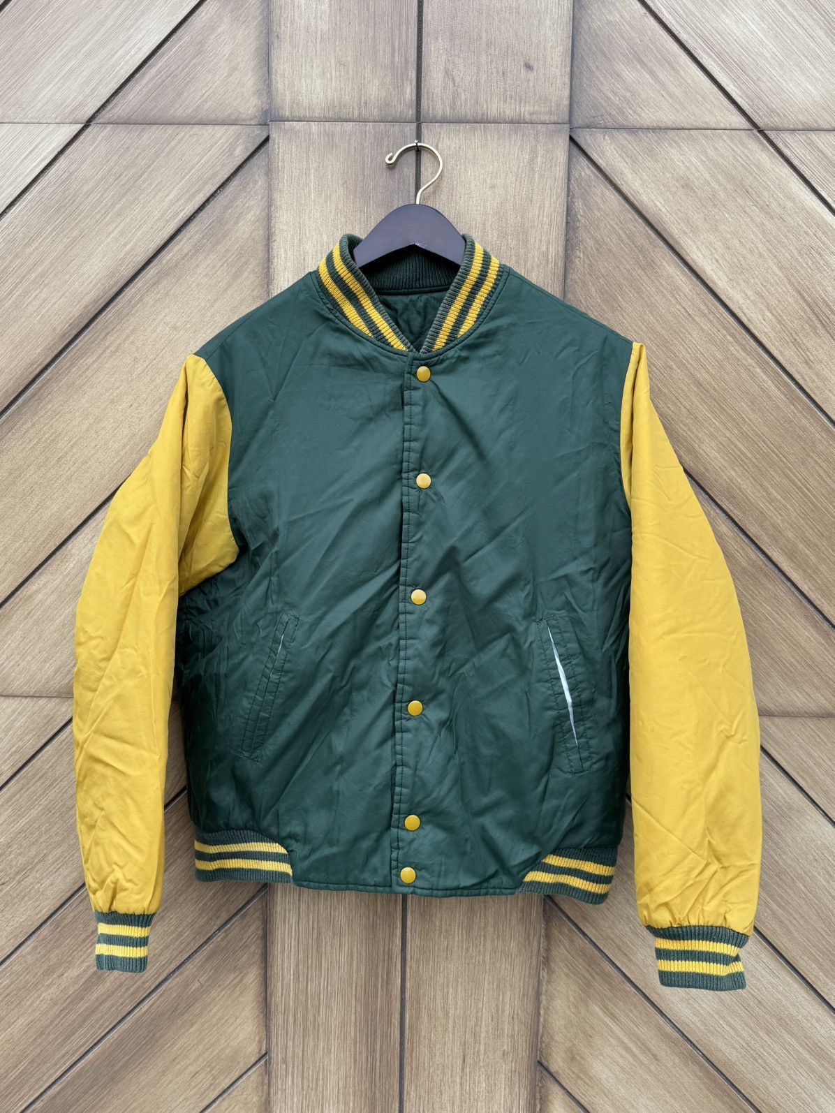 Vintage Vintage Bomber Letterman Jacket Size US M / EU 48-50 / 2 - 1 Thumbnail