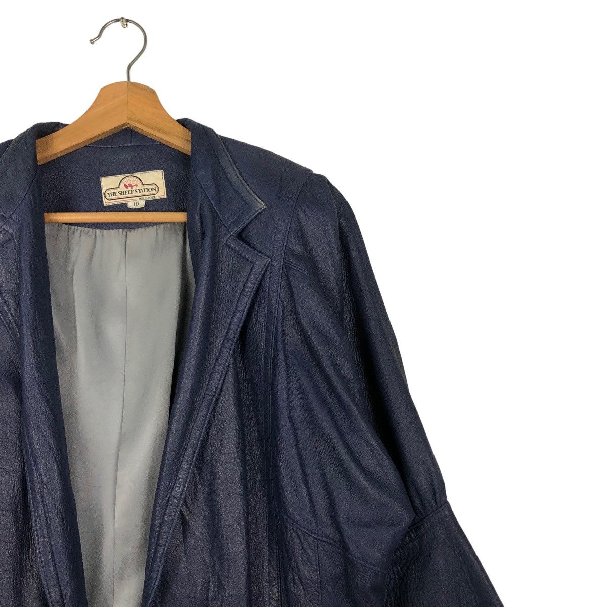Genuine Leather Vintage The Sheep Station New Zealand Lambskin Issey Miyake Size US M / EU 48-50 / 2 - 6 Thumbnail