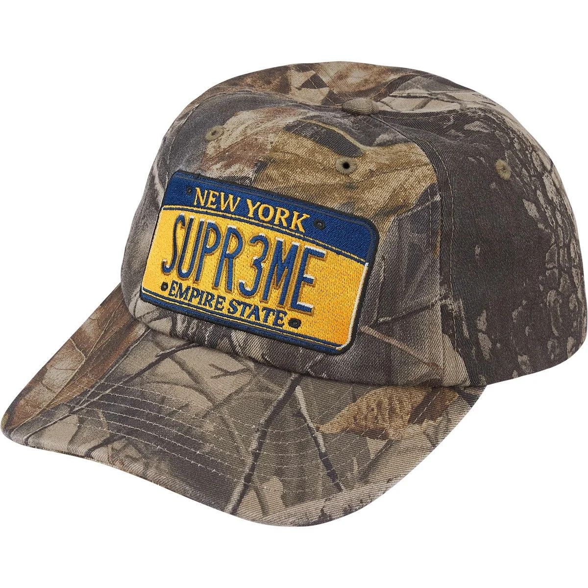 Supreme Supreme License Plate 6 panel (FW25) | Grailed