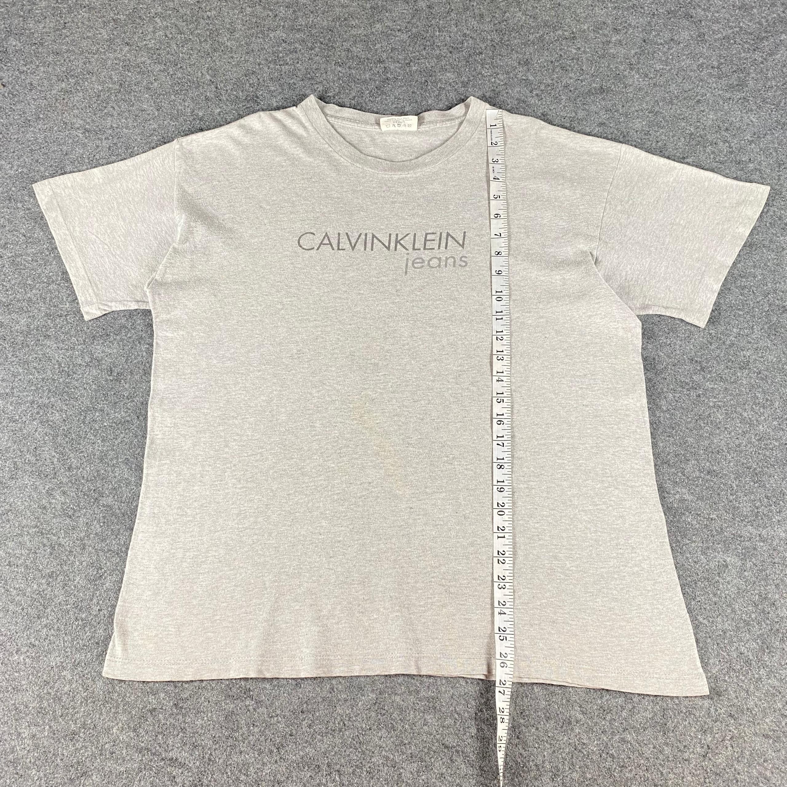 Calvin Klein Vintage 90s Calvin Klein Jeans Tshirt Size US L / EU 52-54 / 3 - 4 Thumbnail