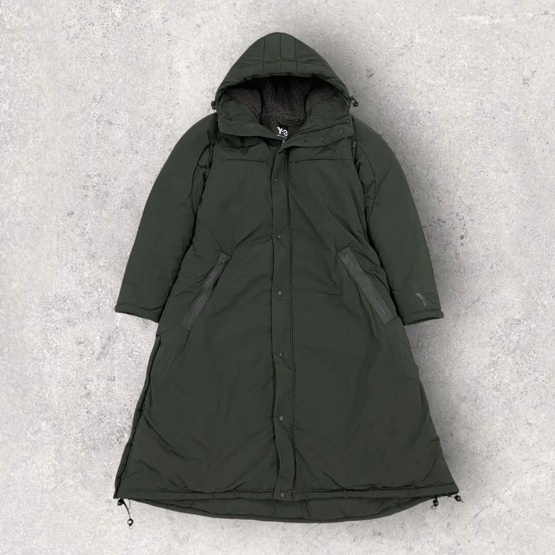 Yohji Yamamoto Y-3 yohji yamamoto logo lining boa coat jacket Size US L / EU 52-54 / 3 - 1 Thumbnail