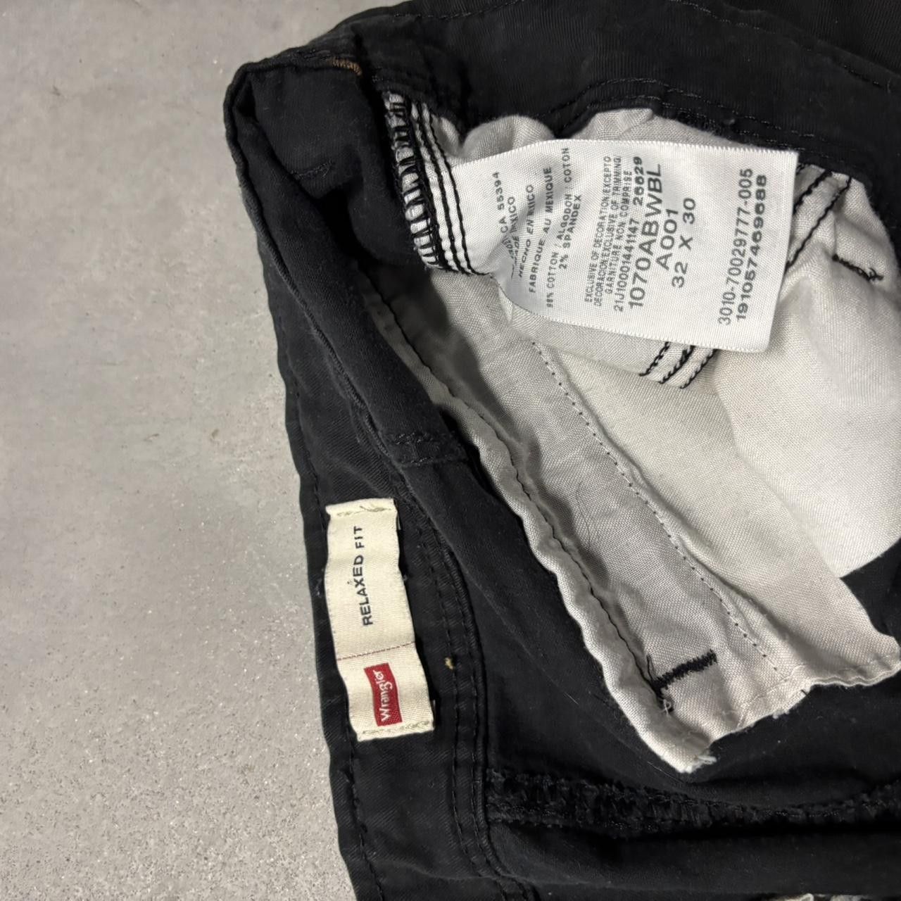 Japanese Brand × Vintage Crazy Vintage Y2K/2000s Grunge Black Skater Cargo Pants! Size US 32 / EU 48 - 7 Thumbnail