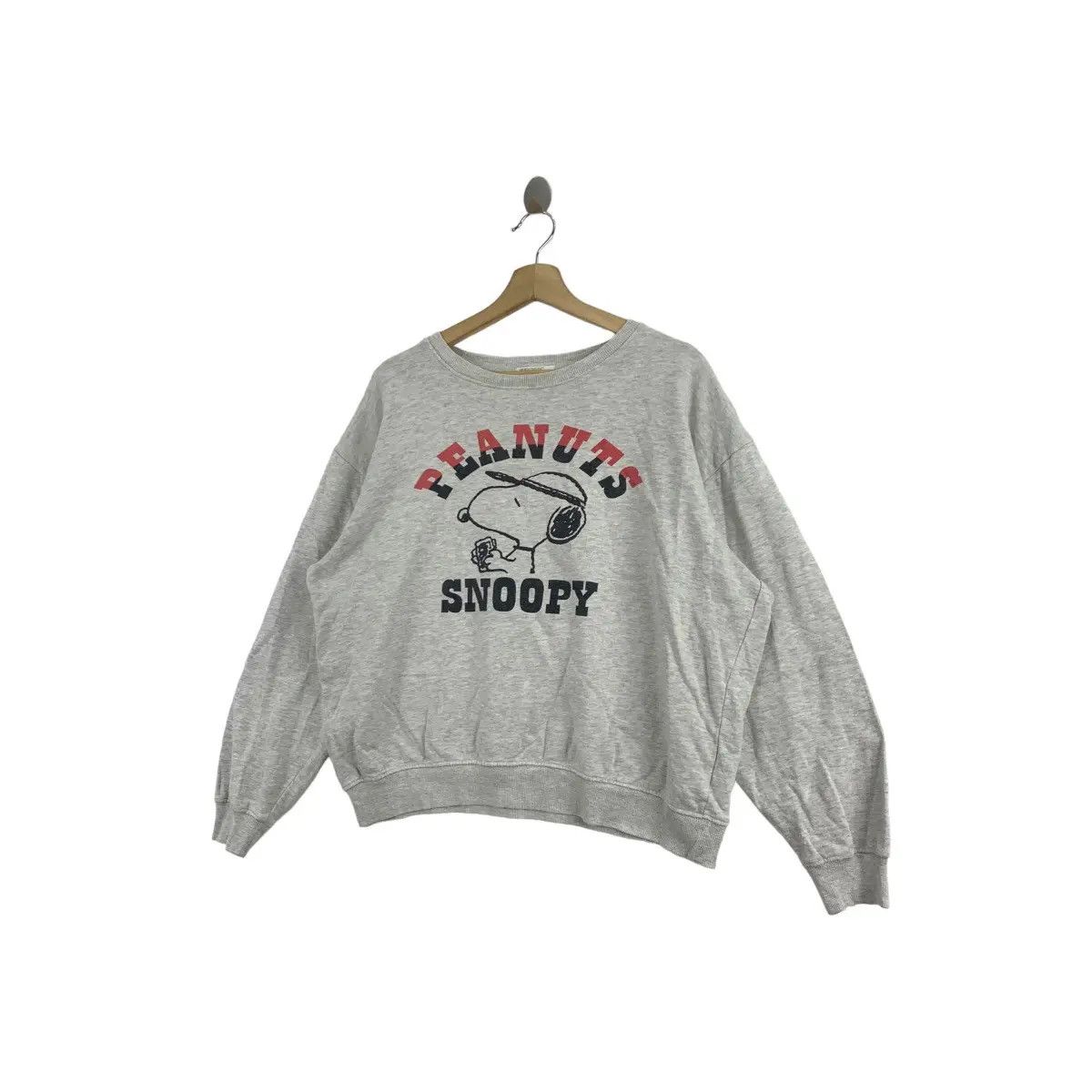 Peanuts Vintage PEANUTS SNOOPY CARTOON Detective Hat Sweatshirt Size L / US 10 / IT 46 - 2 Thumbnail