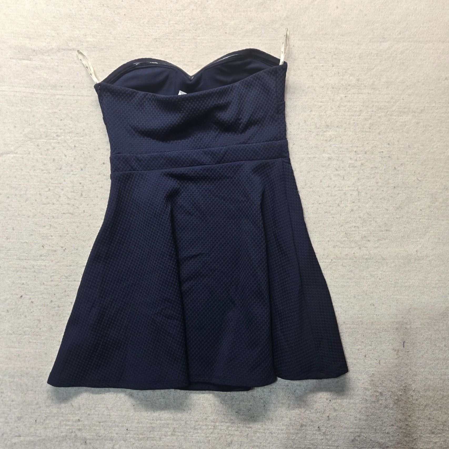 Forever 21 FOREVER 21 Navy Blue Strapless Mini Dress Women's Size Medium Size M / US 6-8 / IT 42-44 - 7 Thumbnail