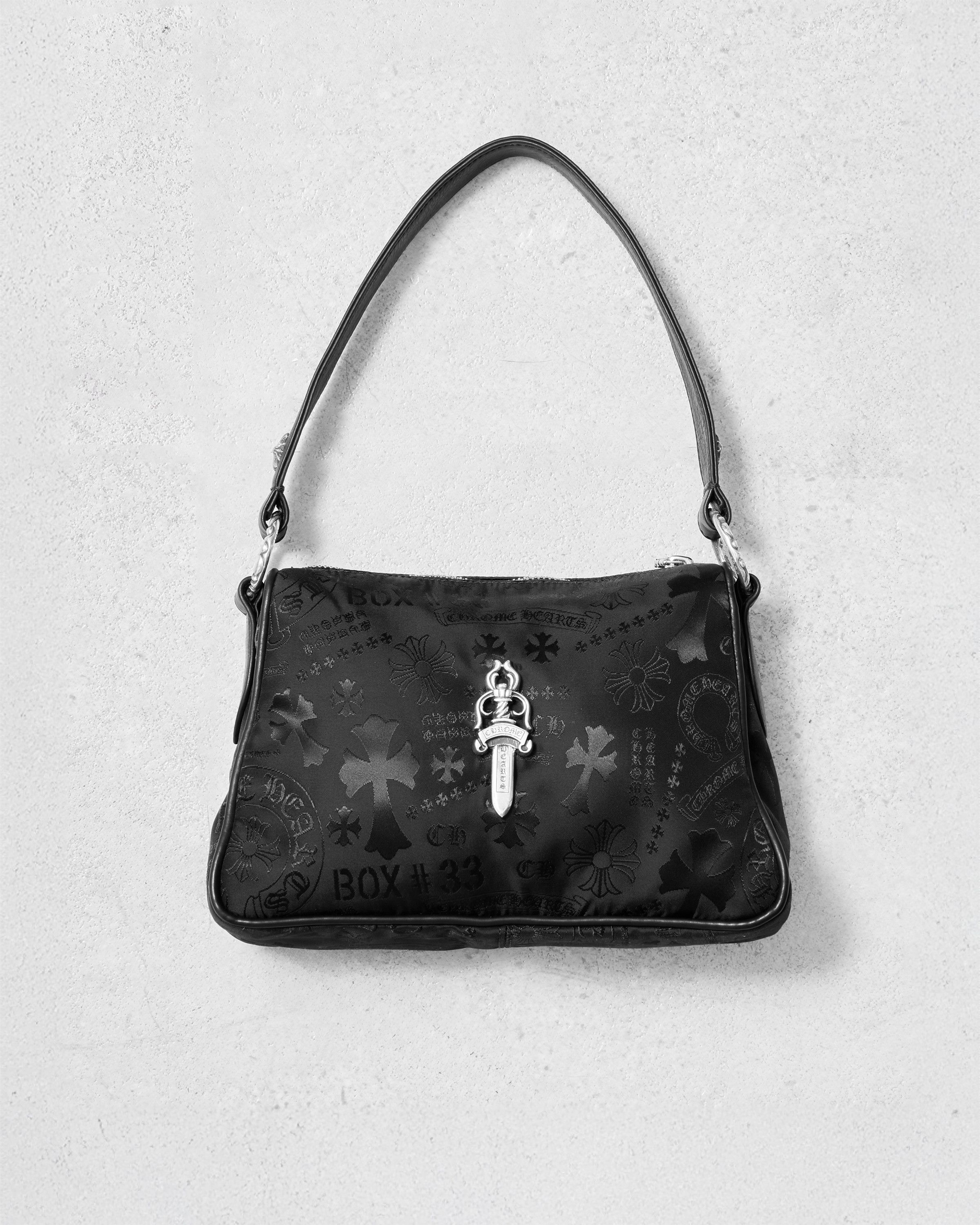 Chrome Hearts CHROME HEARTS Small Chicken Nugget Bag Multi Motif Nylon Size ONE SIZE - 1 Thumbnail