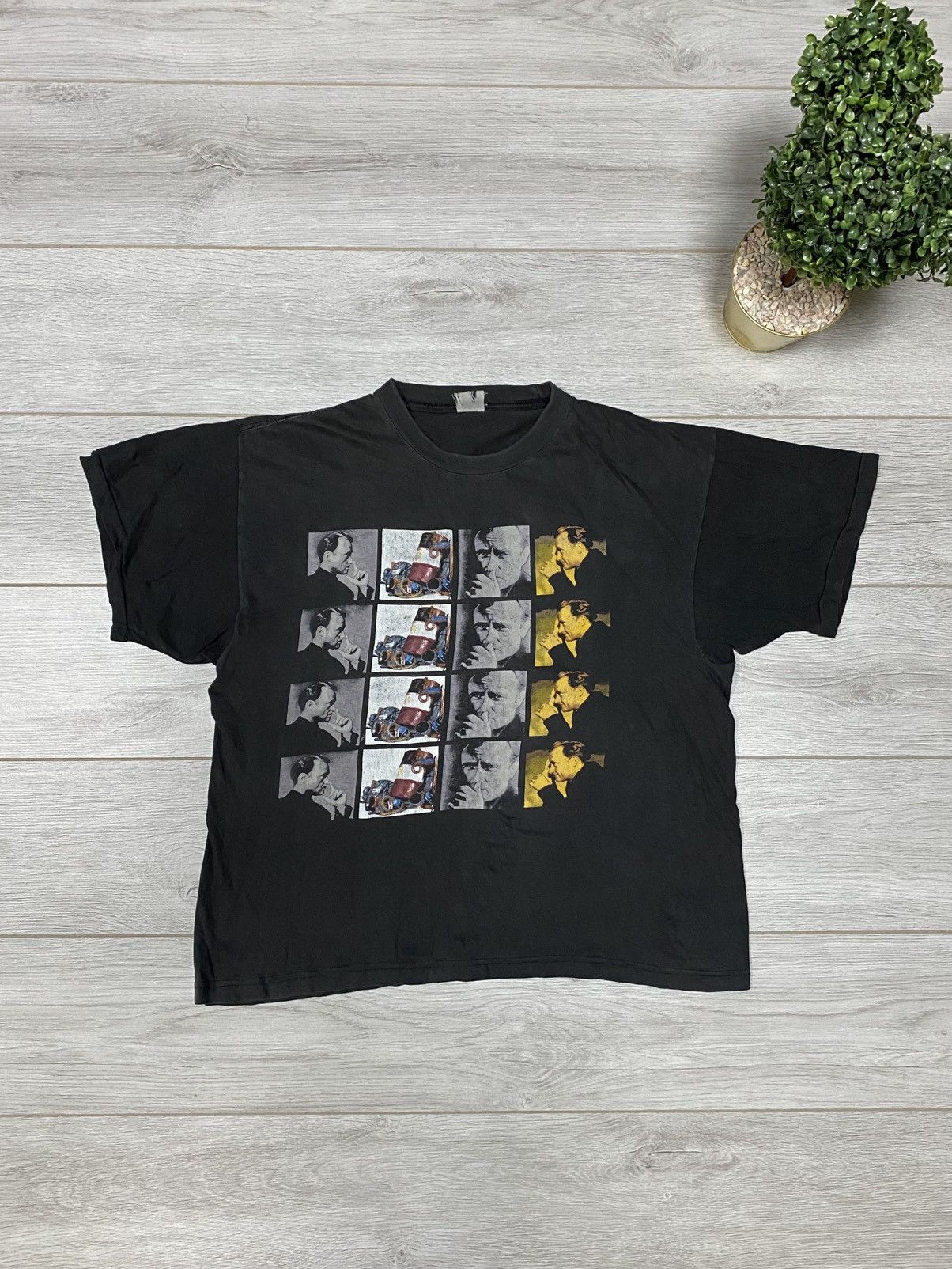 Band Tees Phil Collins 1994 both sides tour vintage T-Shirt Size US XL / EU 56 / 4 - 3 Thumbnail
