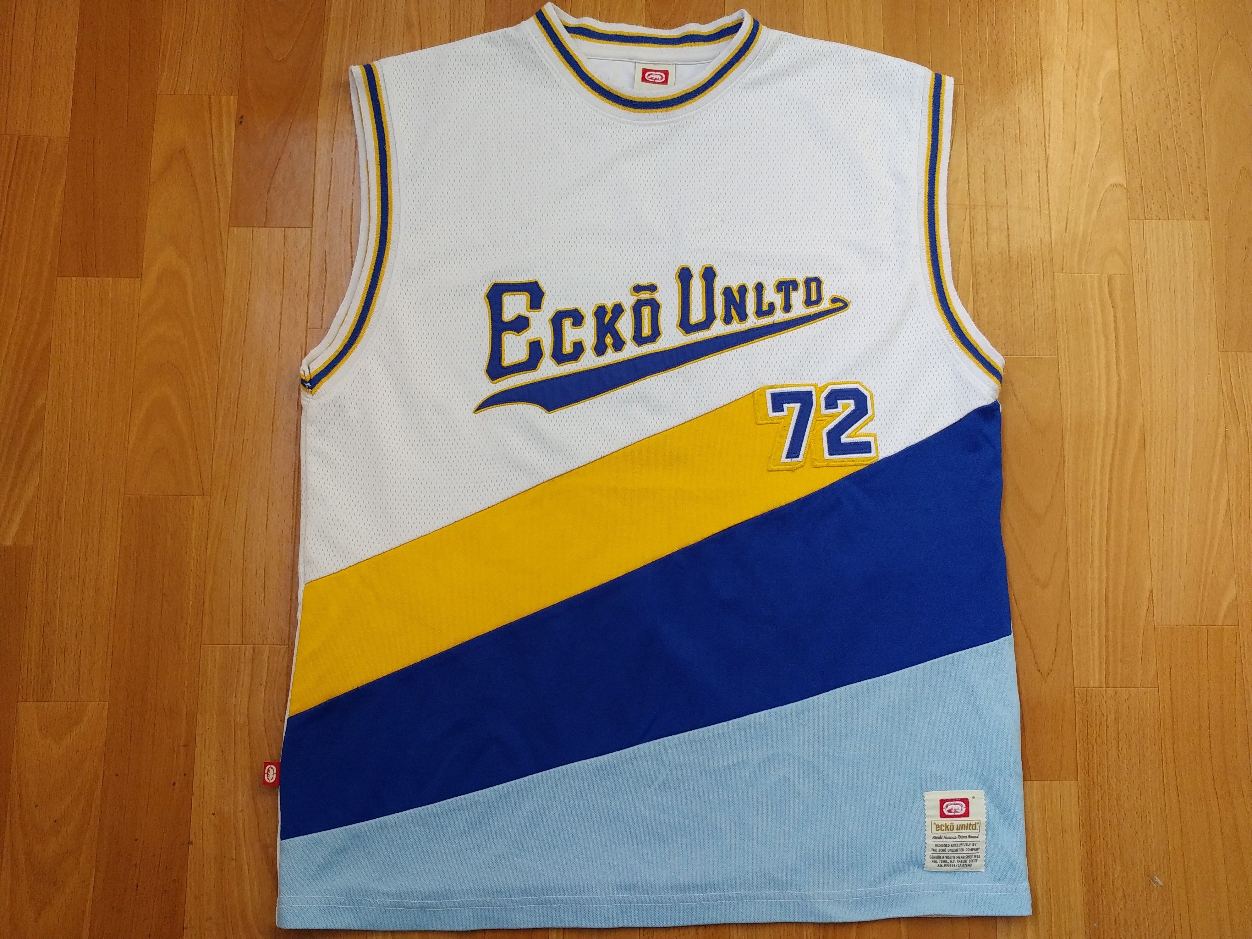 Ecko Unltd. ECKO UNLTD t-shirt, vintage basketball tank 90s 1990s size M Size US M / EU 48-50 / 2 - 1 Thumbnail