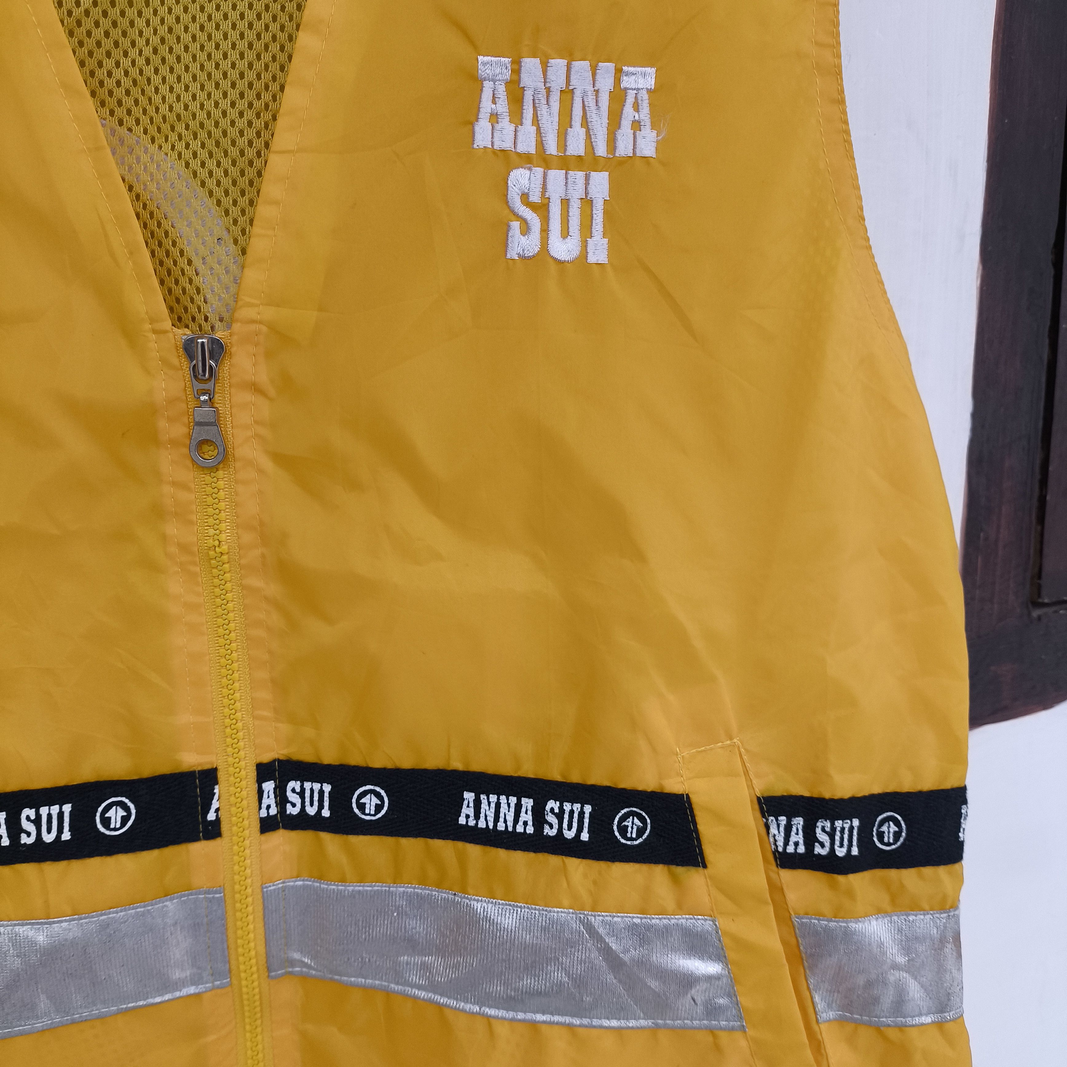 Anna Sui Anna sui nylon vest Embroidery logo Size L / US 10 / IT 46 - 4 Thumbnail