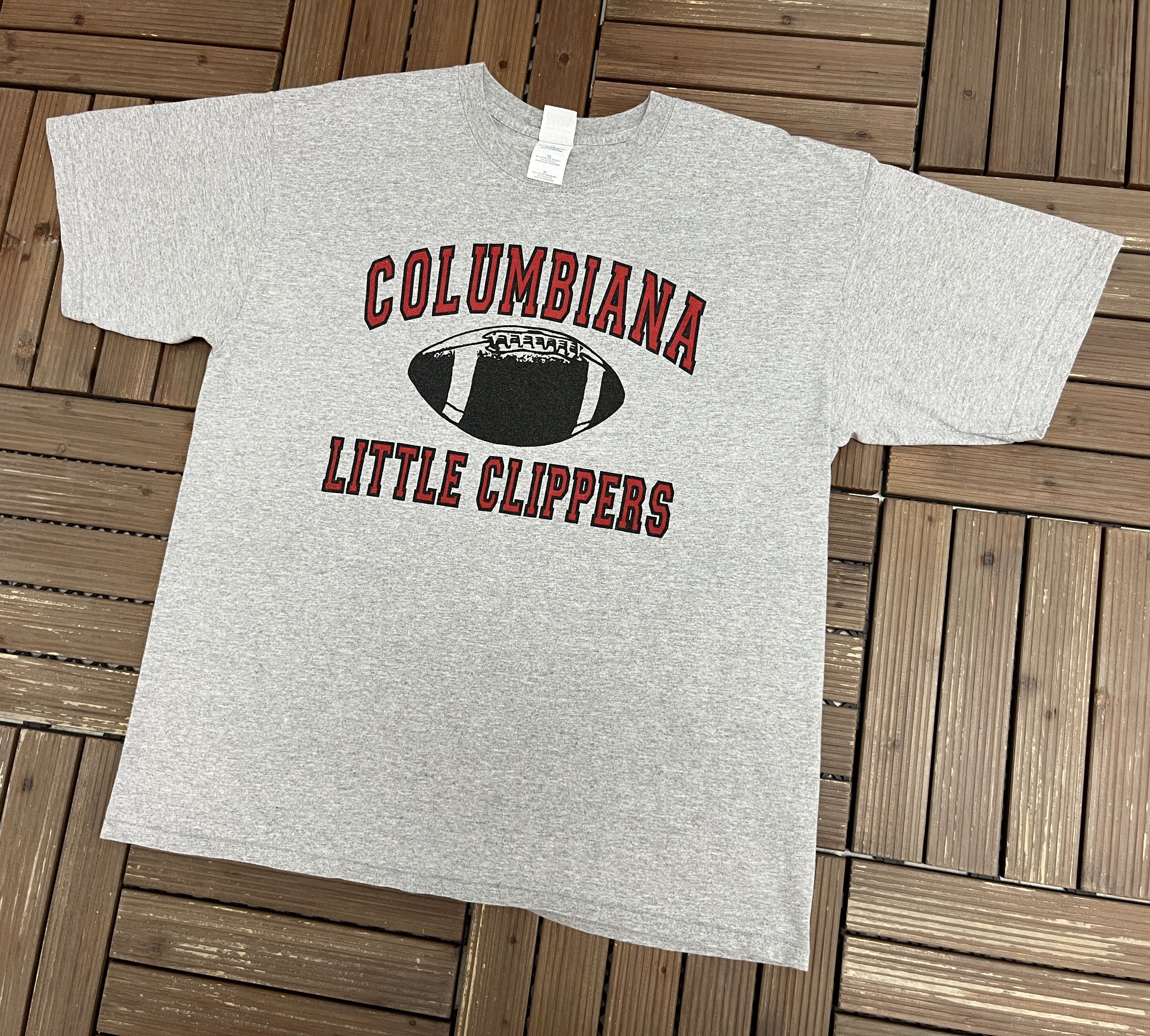 Vintage Columbiana Little Clippers Champions Vintage T-Shirt Tee Size US XL / EU 56 / 4 - 3 Thumbnail