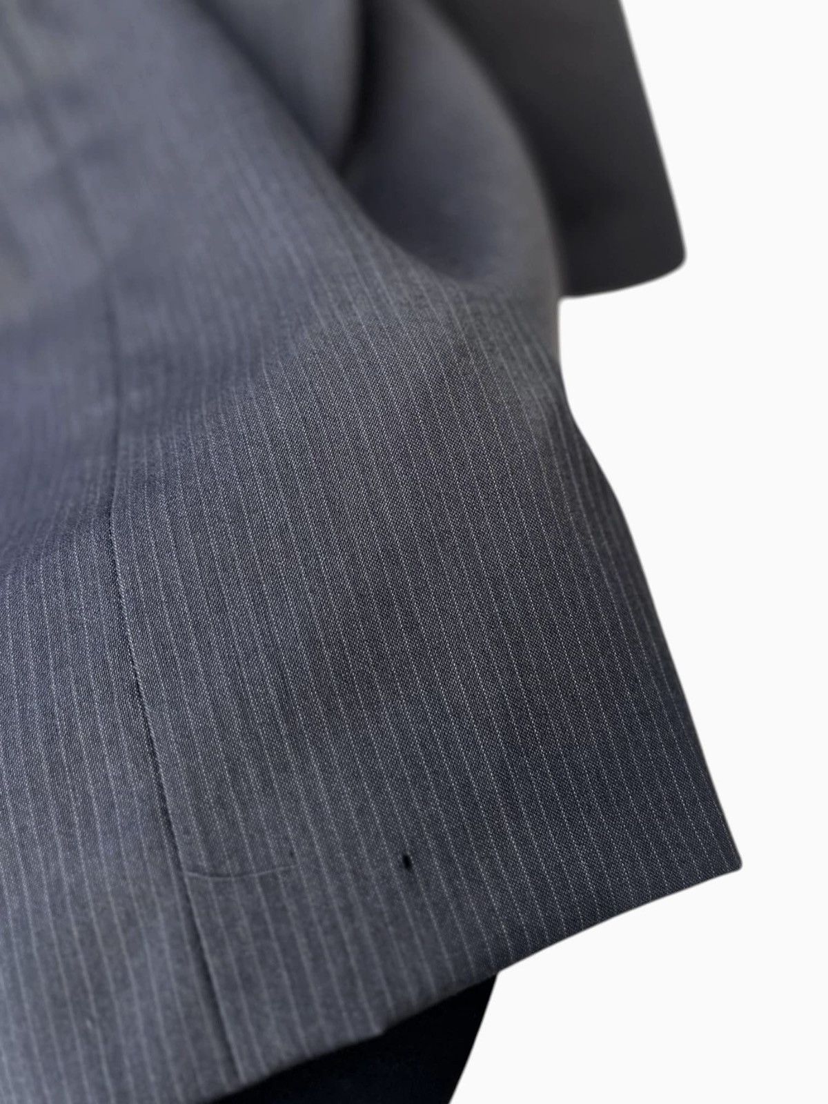 Jean Paul Gaultier Archive Jean Paul Gaultier Classique Pinstripe Wrap Jacket Size M / US 6-8 / IT 42-44 - 18 Thumbnail