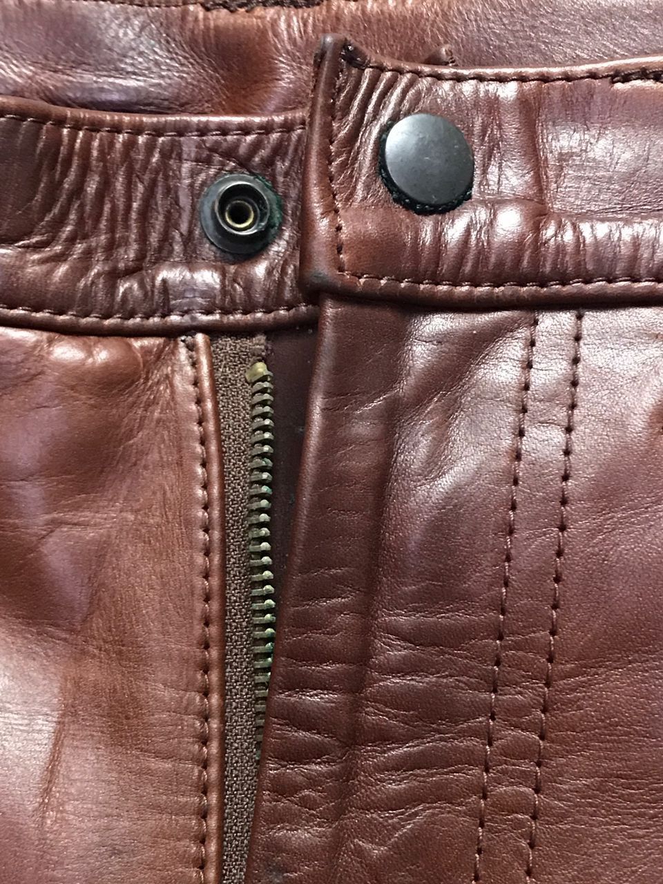 Aero Leathers × Vintage Aero Leather Horsehide Leather Pants Size US 29 - 6 Thumbnail