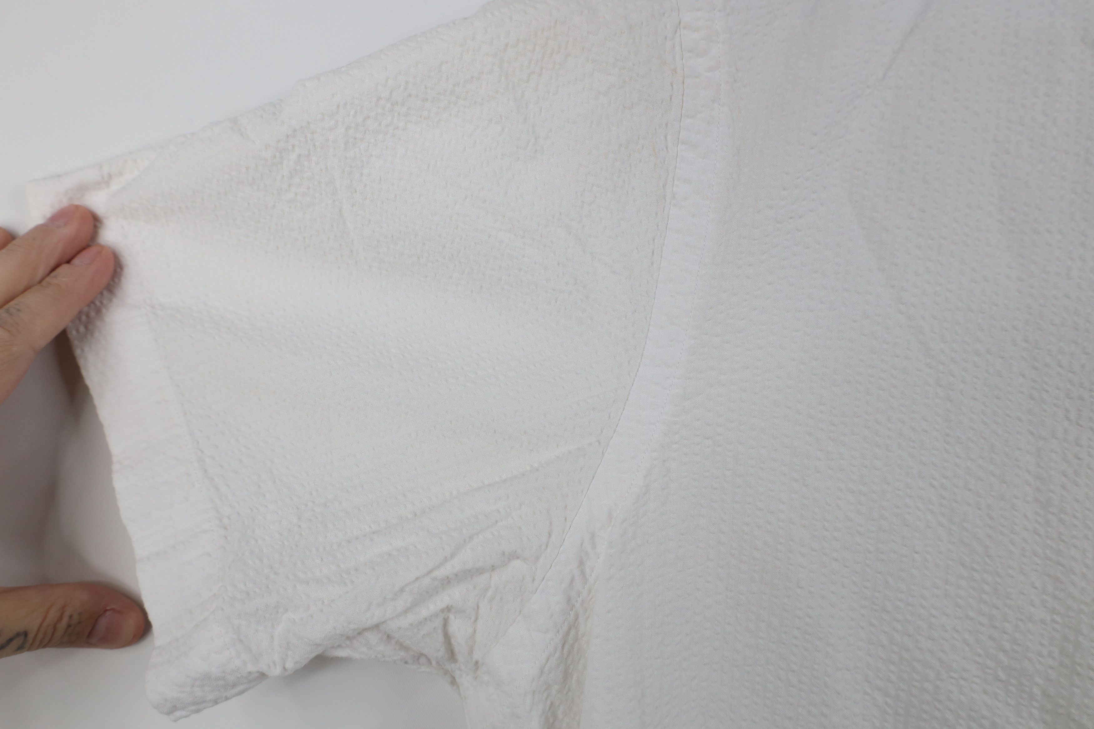 Polo Ralph Lauren Vintage Ralph Lauren Short Sleeve Button Down Shirt White Size US M / EU 48-50 / 2 - 5 Thumbnail