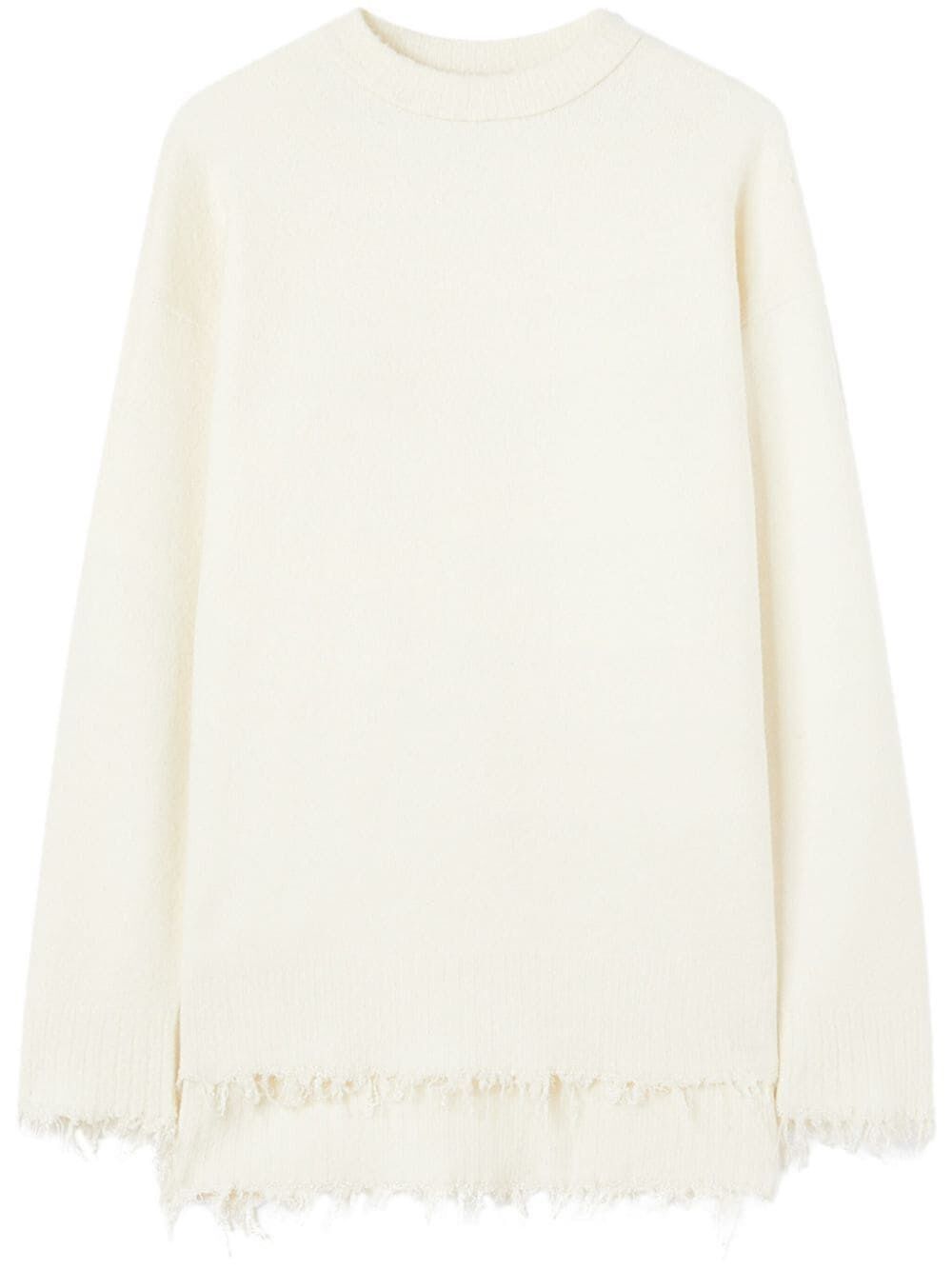 Jil Sander Long Sleeve Crew-Neck Sweater Size L / US 10 / IT 46 - 1 Thumbnail