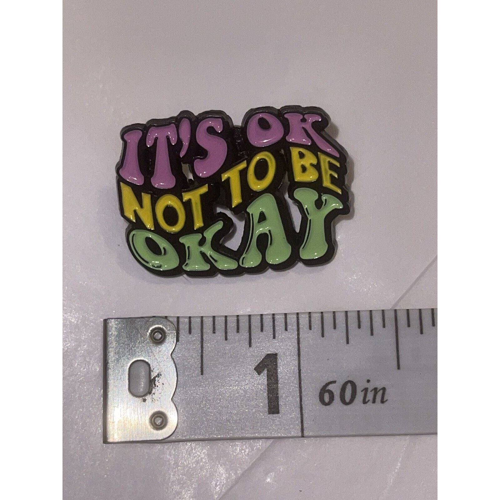 Other It’s Ok Not To Be Ok Pin Brooch Size ONE SIZE - 1 Preview