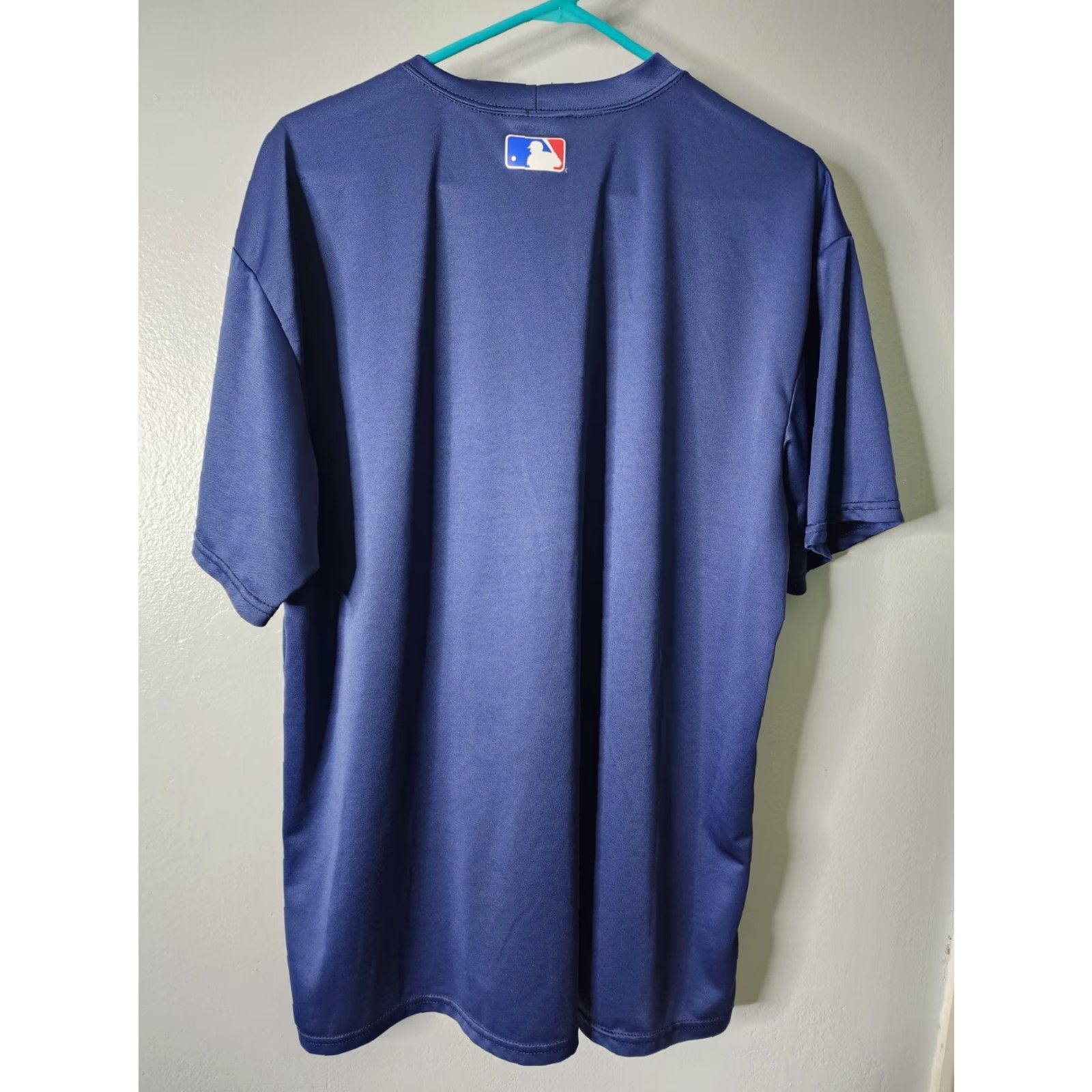 Vintage VINTAGE Majestic Chicago Cubs T-Shirt 2XL Men Crew Neck Blue USA Embroidered Drifit Logo 90s Size US XXL / EU 58 / 5 - 2 Thumbnail