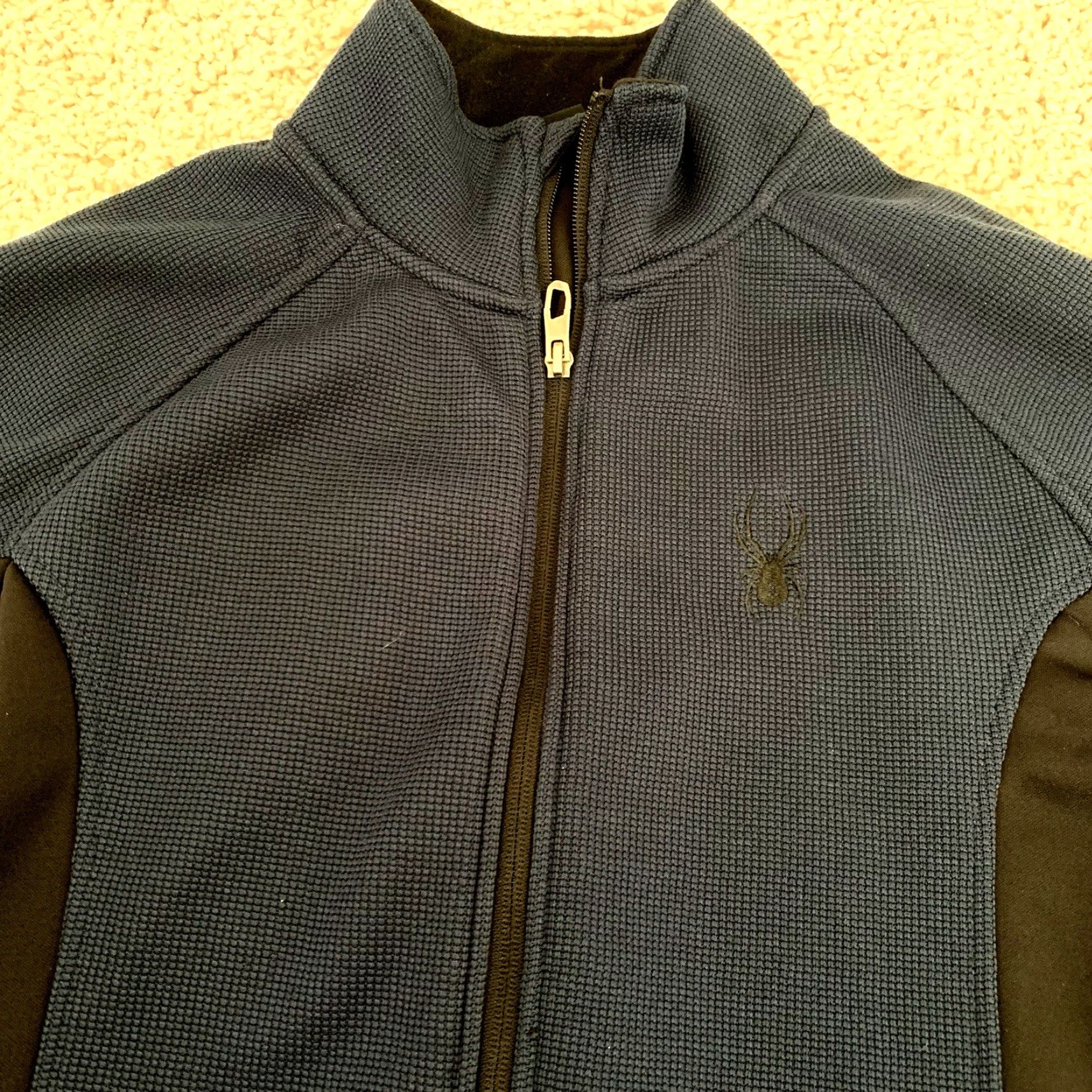Spyder Spyder Concept Jacket Mens S Blue Full Zip Pockets Breathable Stand-Up Collar 71D64000 Regular Short Jacket Size US S / EU 44-46 / 1 - 3 Thumbnail