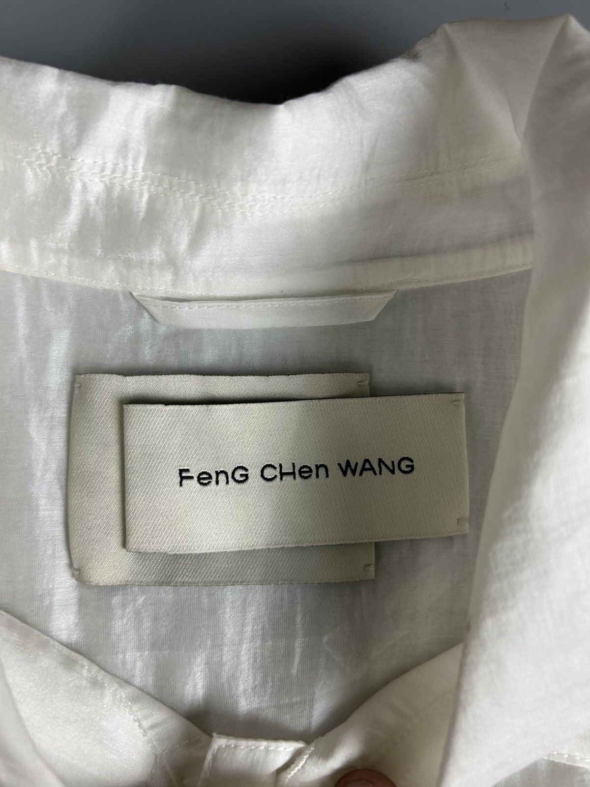 Feng Chen Wang Feng Chen Wang Cropped Sheer Jacket Size US S / EU 44-46 / 1 - 5 Thumbnail
