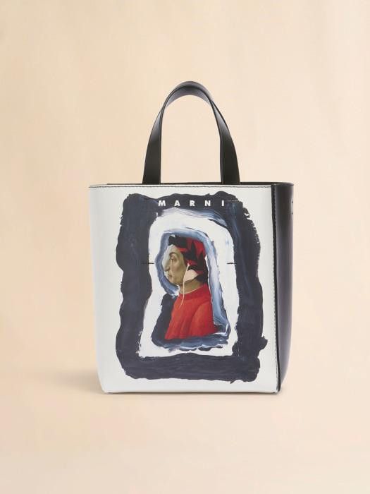 Marni o1w1db10326 Size:OS/Museo Mini Tote Bag in White Size ONE SIZE - 1 Thumbnail