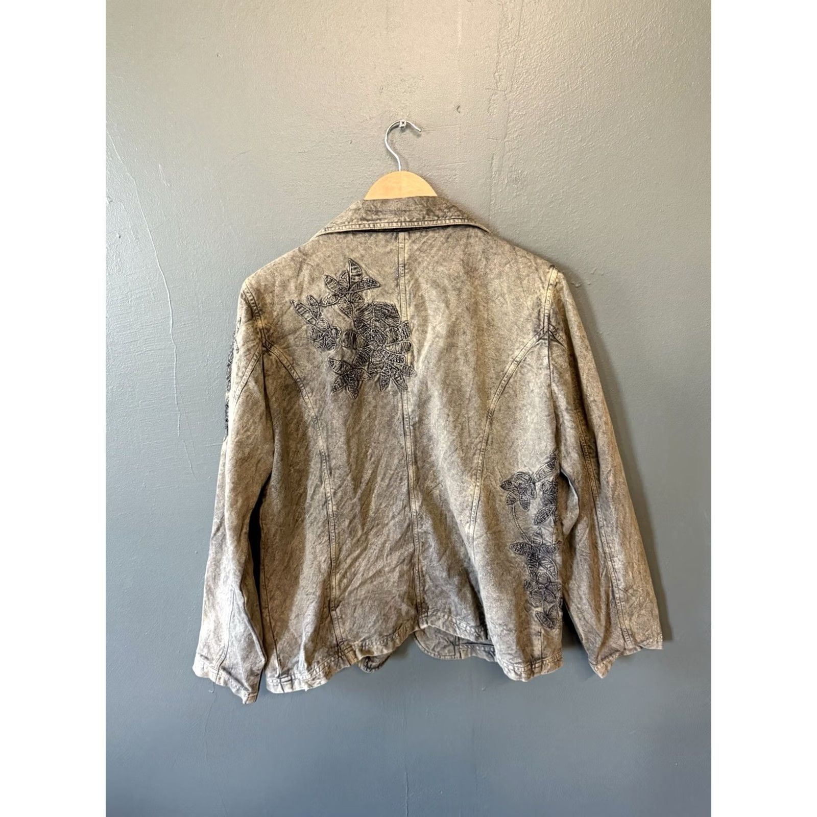 Coldwater Creek Coldwater Creek Brown Blazer Jacket 2 Button Size Medium Womens Size M / US 6-8 / IT 42-44 - 2 Thumbnail