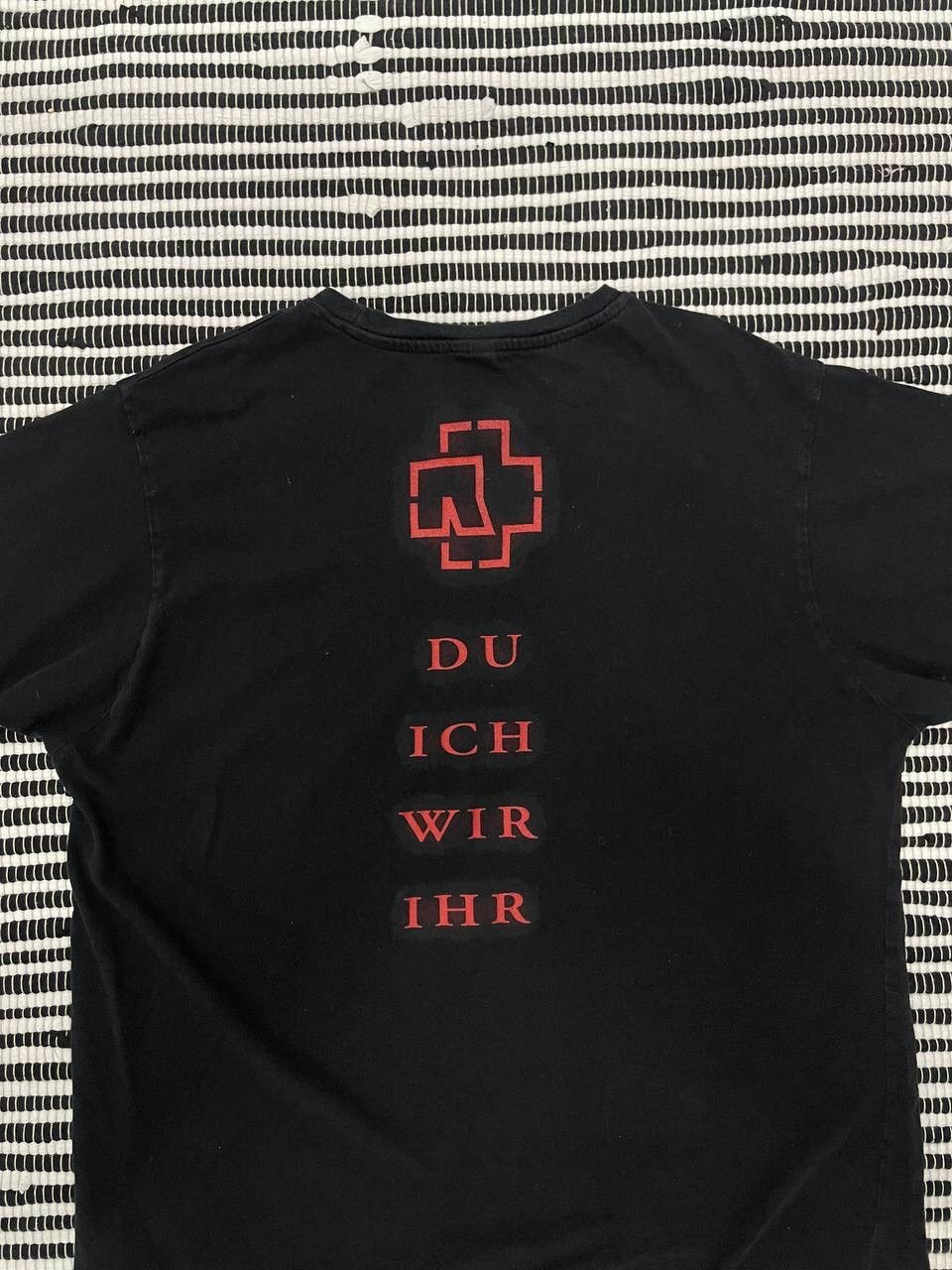 Band Tees × Japanese Brand × Vintage Vintage Rammstein Du Ich Wir Ihr Tee T-Shirt Y2K Size US XL / EU 56 / 4 - 5 Thumbnail
