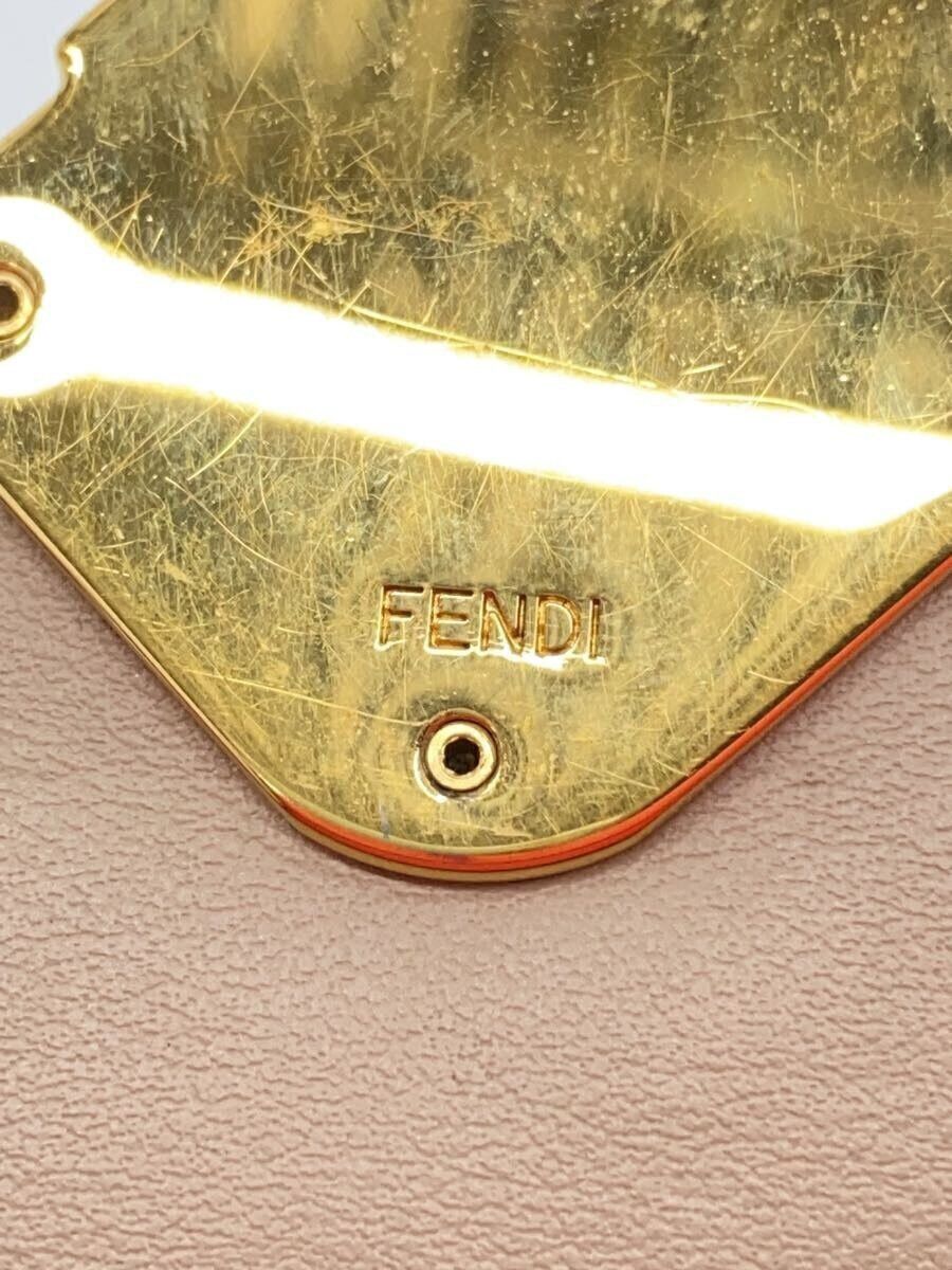 Fendi Fendi Leather Long Wallet Orange Size ONE SIZE - 3 Thumbnail