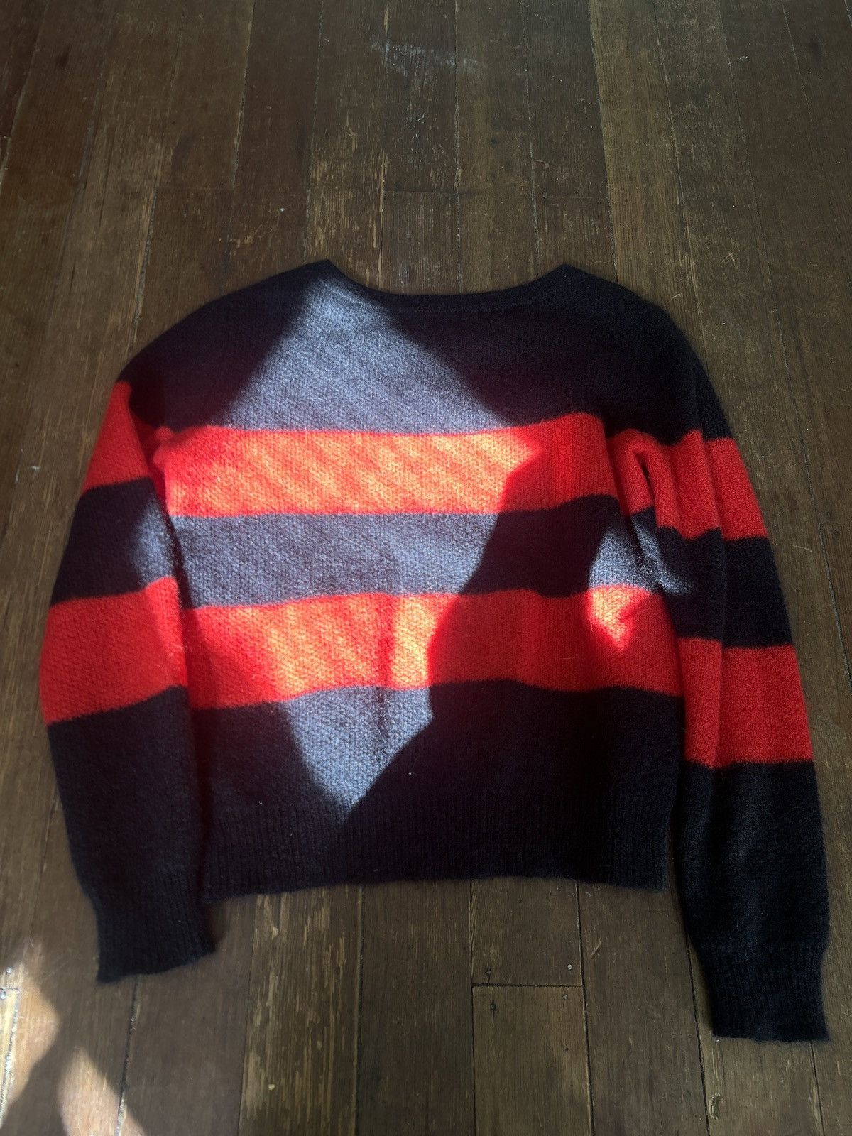Saint Laurent Paris Saint Laurent 2013 Mohair Stripe Sweater Size US S / EU 44-46 / 1 - 2 Thumbnail