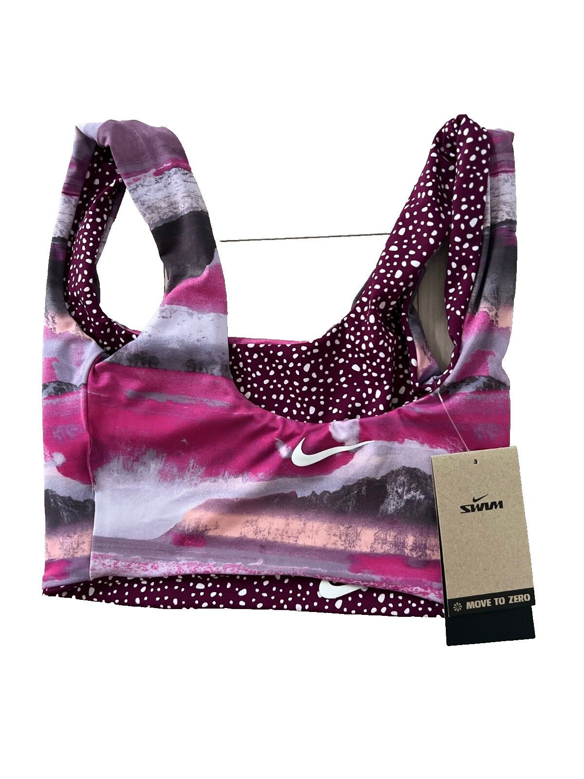 Nike Nike NESSC318 Swim Reversible Crop Top ( S ) Size S / US 4 / IT 40 - 2 Thumbnail