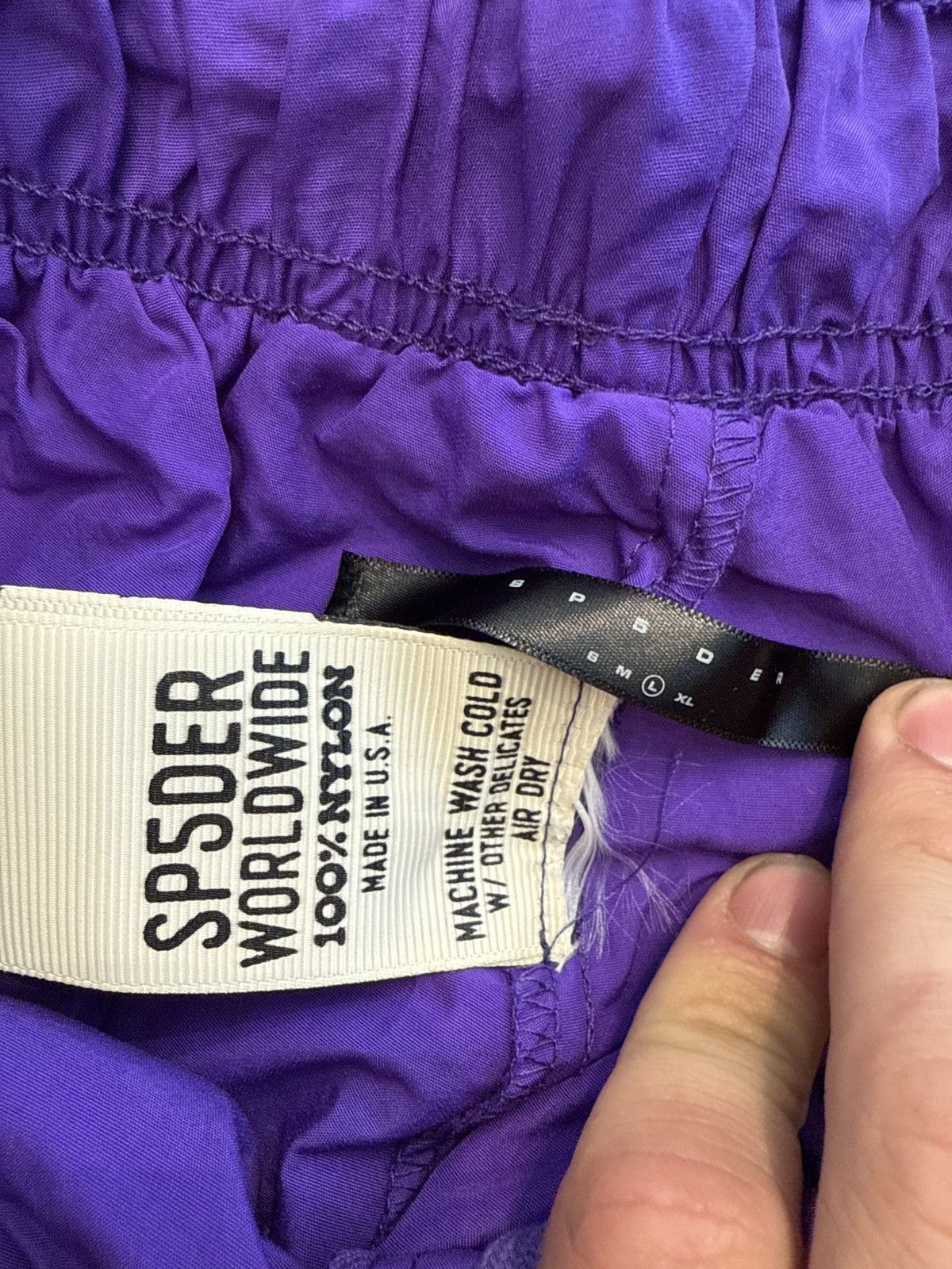 Sp5der Sp5der worldwide soccer shorts purple Size US 34 / EU 50 - 4 Thumbnail