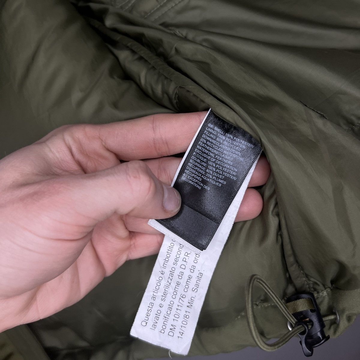 The North Face The North Face Nuptse 700 Puffer Sherpa Jacket Khaki Green Size US M / EU 48-50 / 2 - 9 Thumbnail