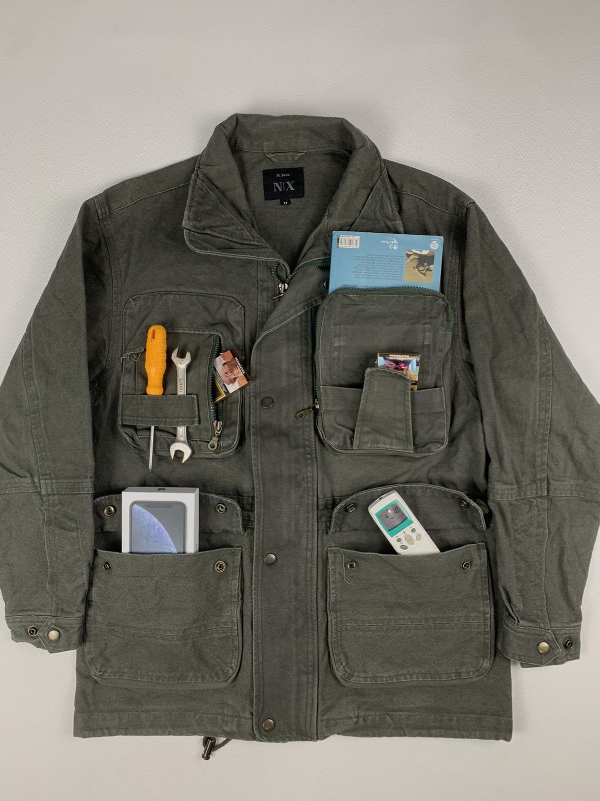 Vintage St.next NIX CANVAS Jacket Size US XL / EU 56 / 4 - 1 Thumbnail