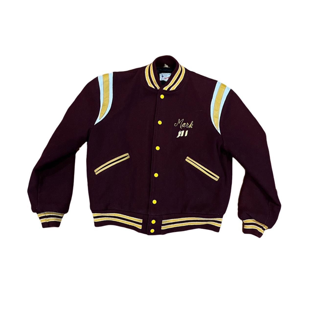 Vintage 1960s Varsity Jacket Size US M / EU 48-50 / 2 - 1 Thumbnail