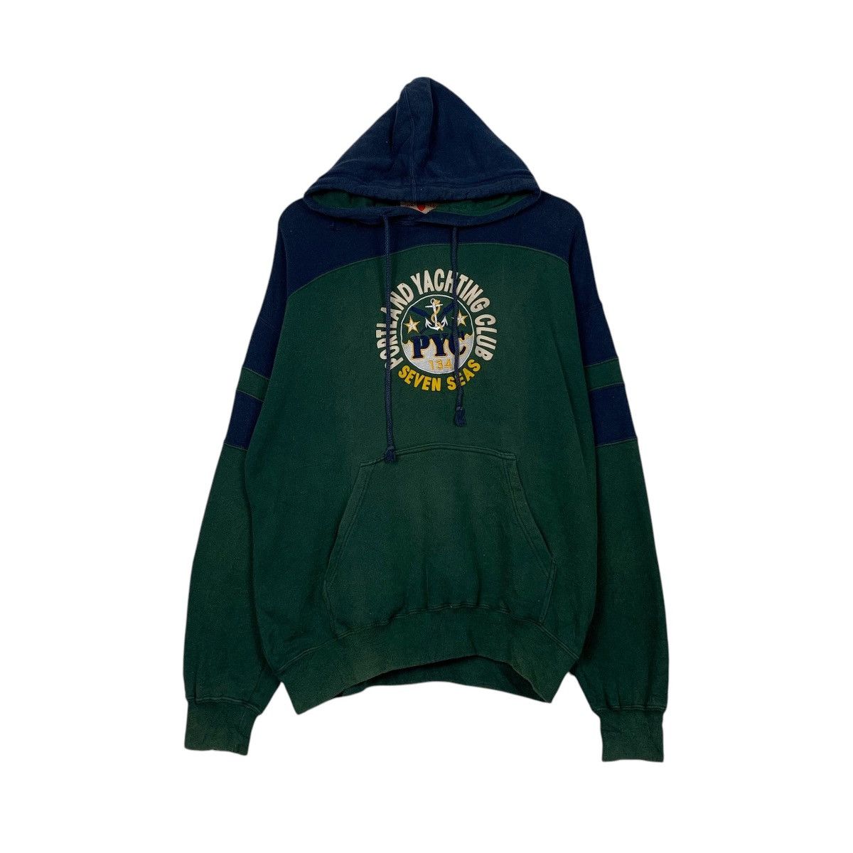 Japanese Brand Portland Yachting Club Pullover Hoodie Size US M / EU 48-50 / 2 - 1 Thumbnail