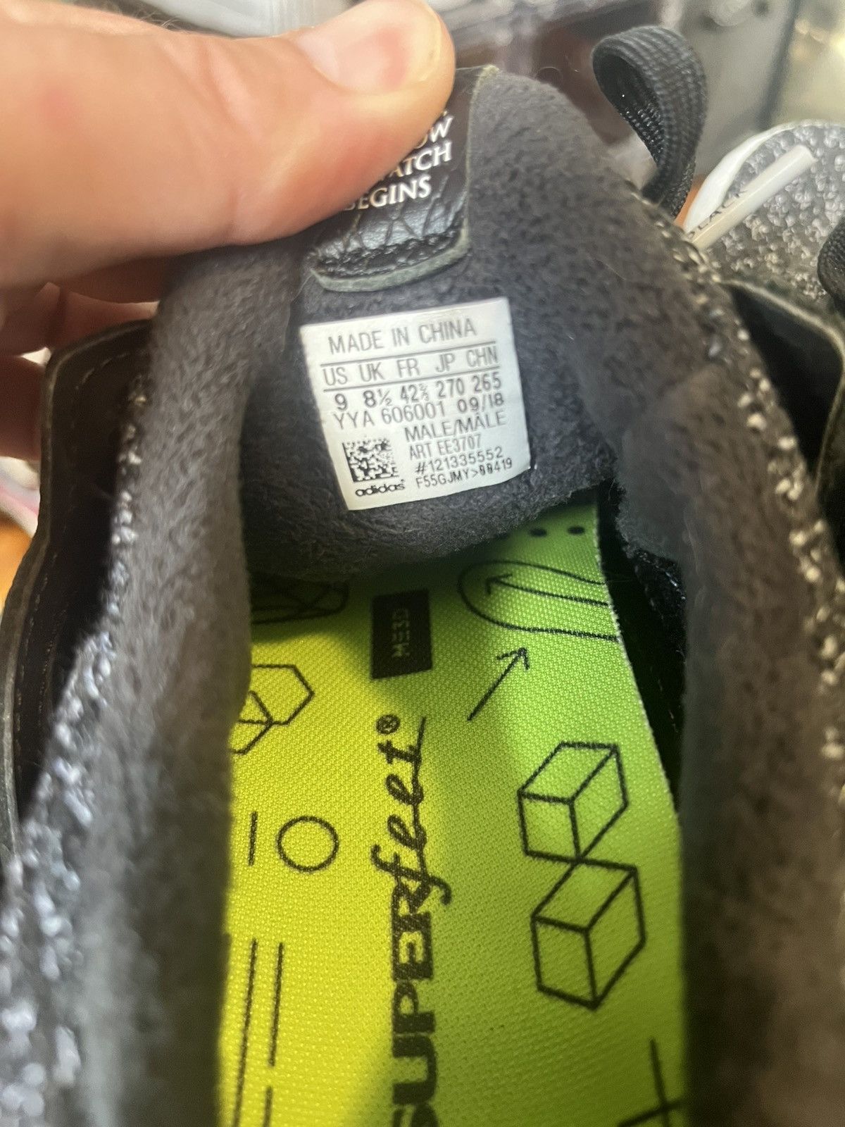 Adidas Adidas Ultra Boost “Night’s Watch” Size US 9 / EU 42 - 6 Thumbnail