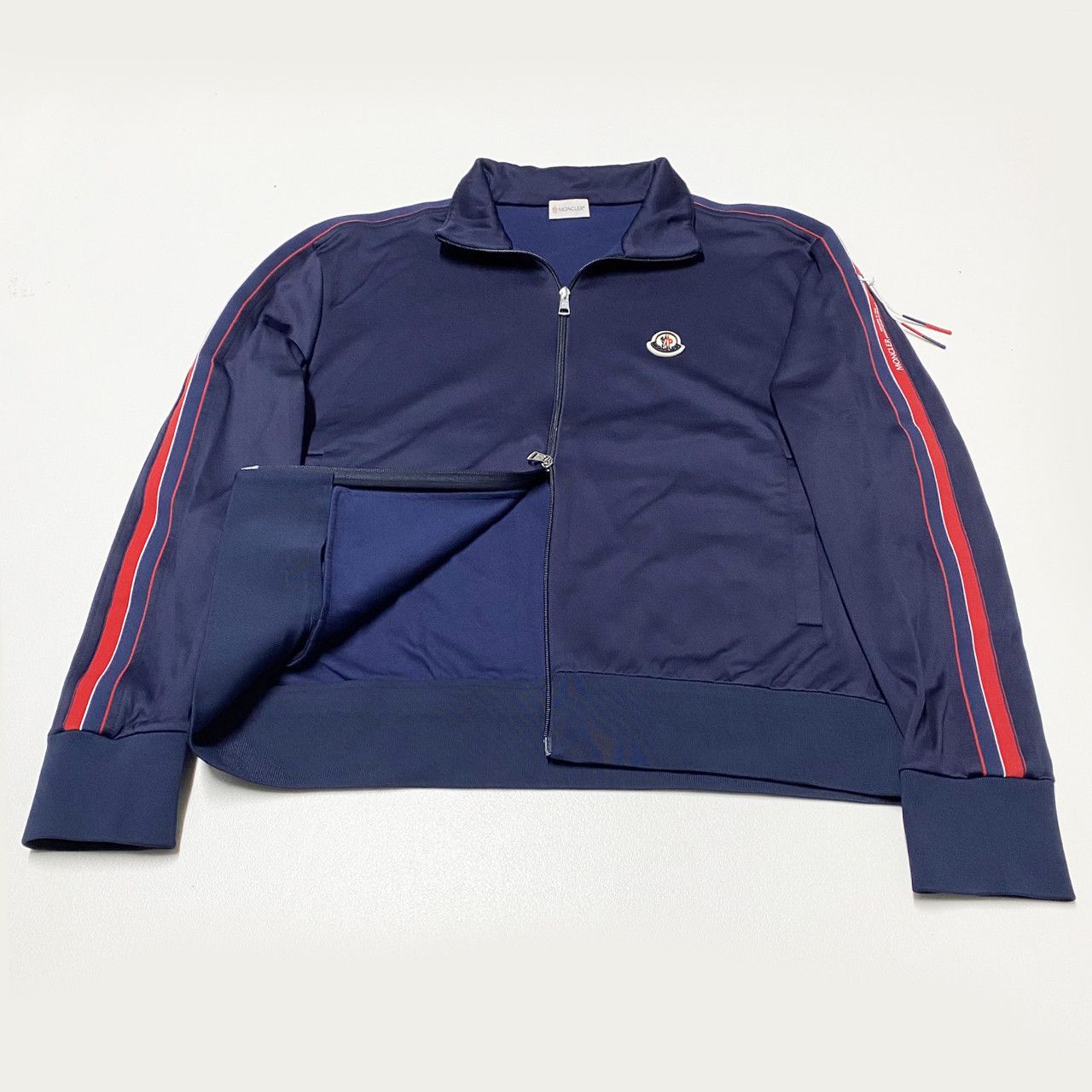 Moncler Moncler tricot zip sweatshirt jacket size 2XL XXL navy blue Size US XXL / EU 58 / 5 - 4 Thumbnail