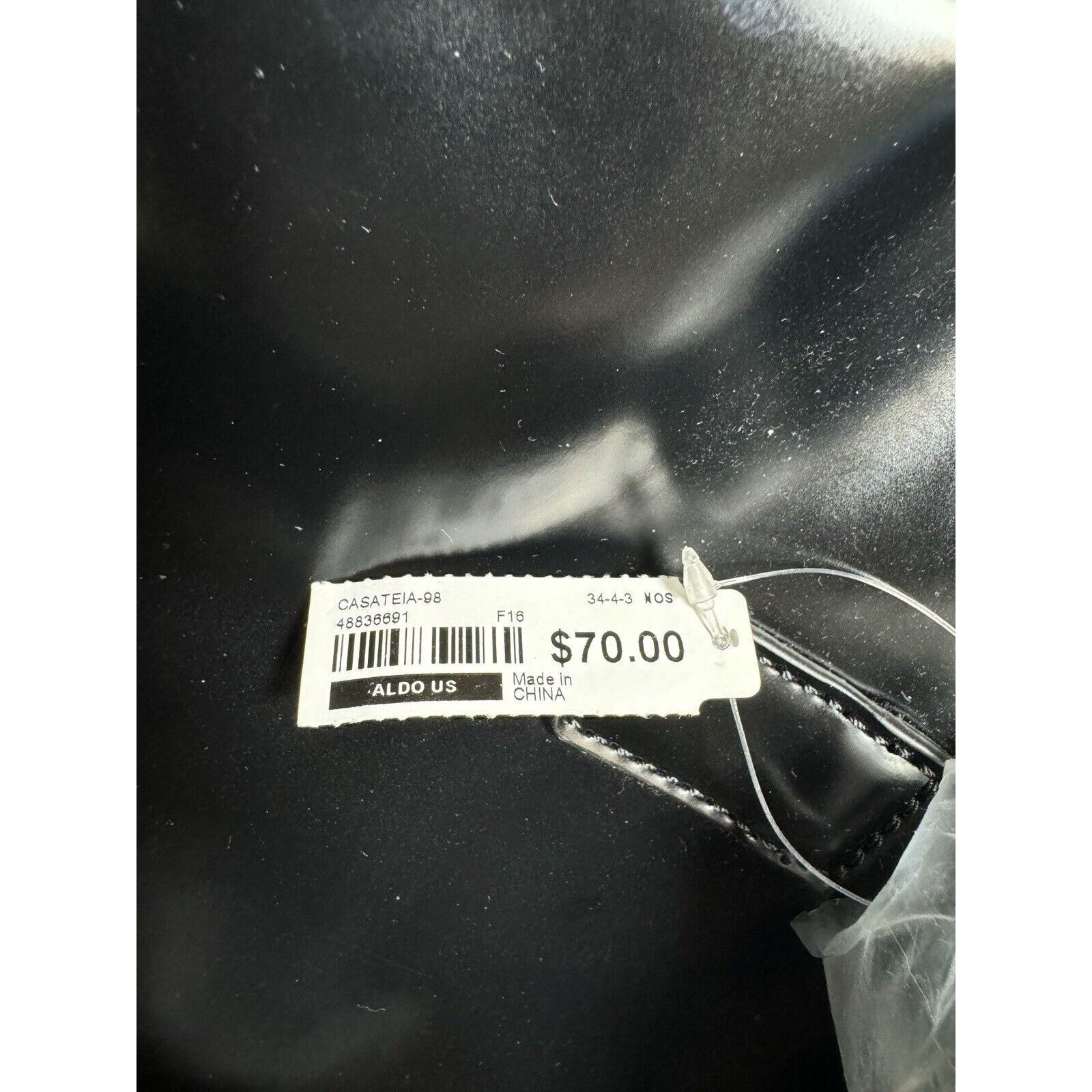 Aldo ALDO Womens Black Handbag Size ONE SIZE - 12 Thumbnail