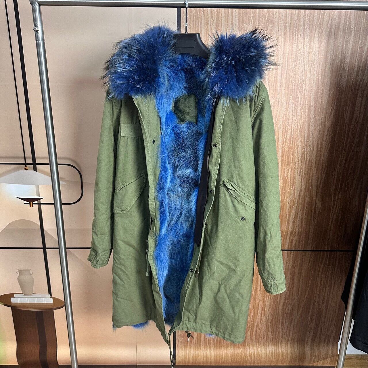 Other Fur Long Multi Jacket XXS Women Size XXS / US 00 / IT 34 - 1 Thumbnail