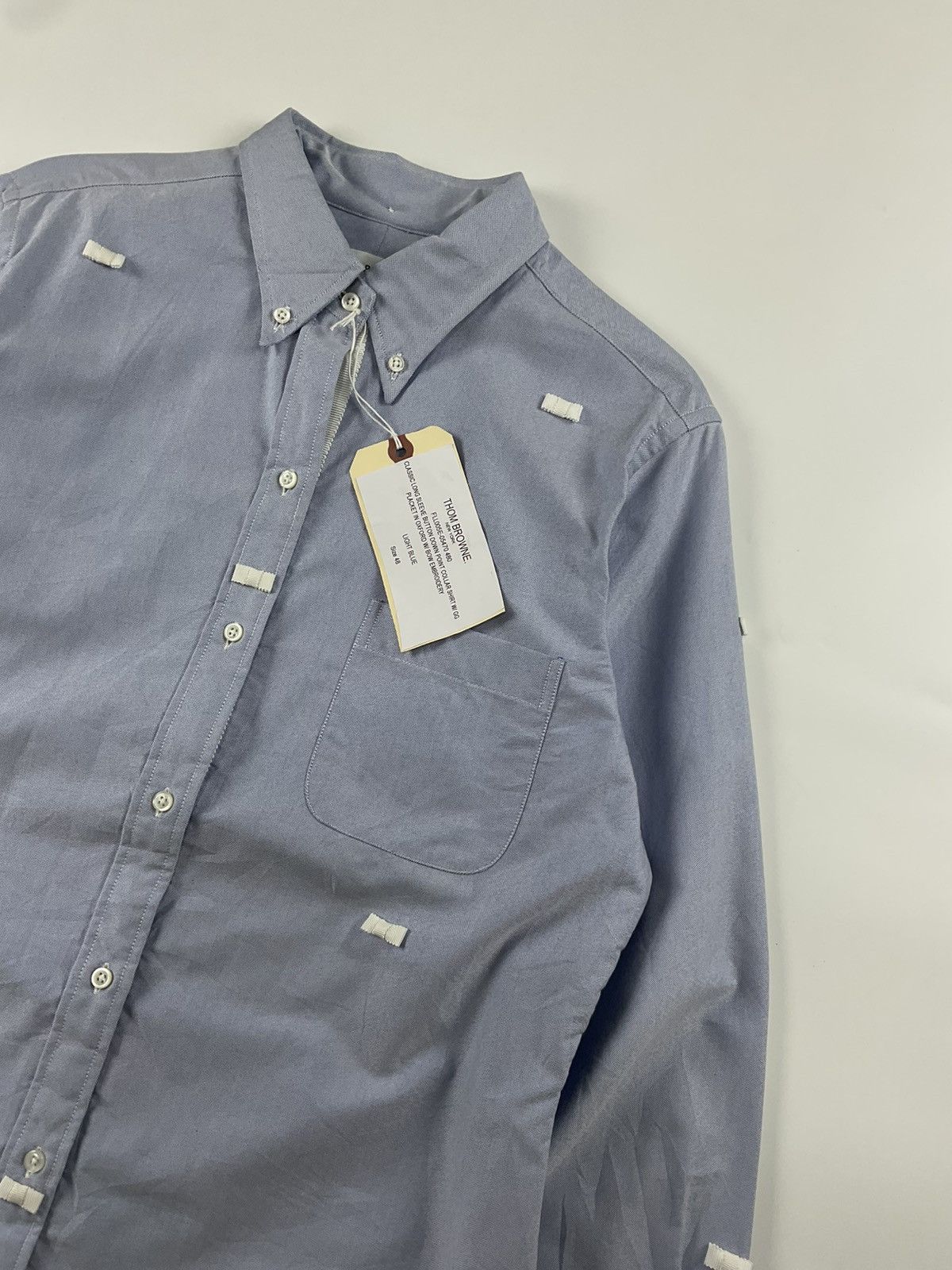 Thom Browne Thom Browne Bow Embroidered Shirt Size US M / EU 48-50 / 2 - 5 Thumbnail