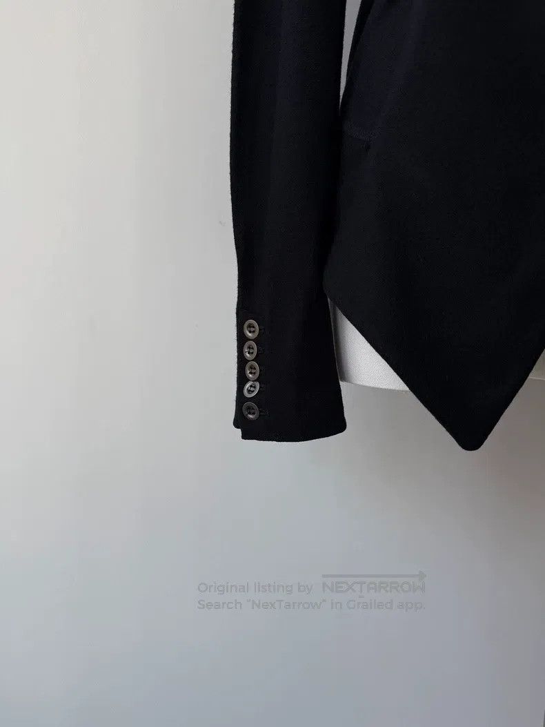 Yohji Yamamoto Yohji Yamamoto 08 AW Red Label Shaped Wool Hooded Suit Jac Size XS / US 0-2 / IT 36-38 - 5 Thumbnail