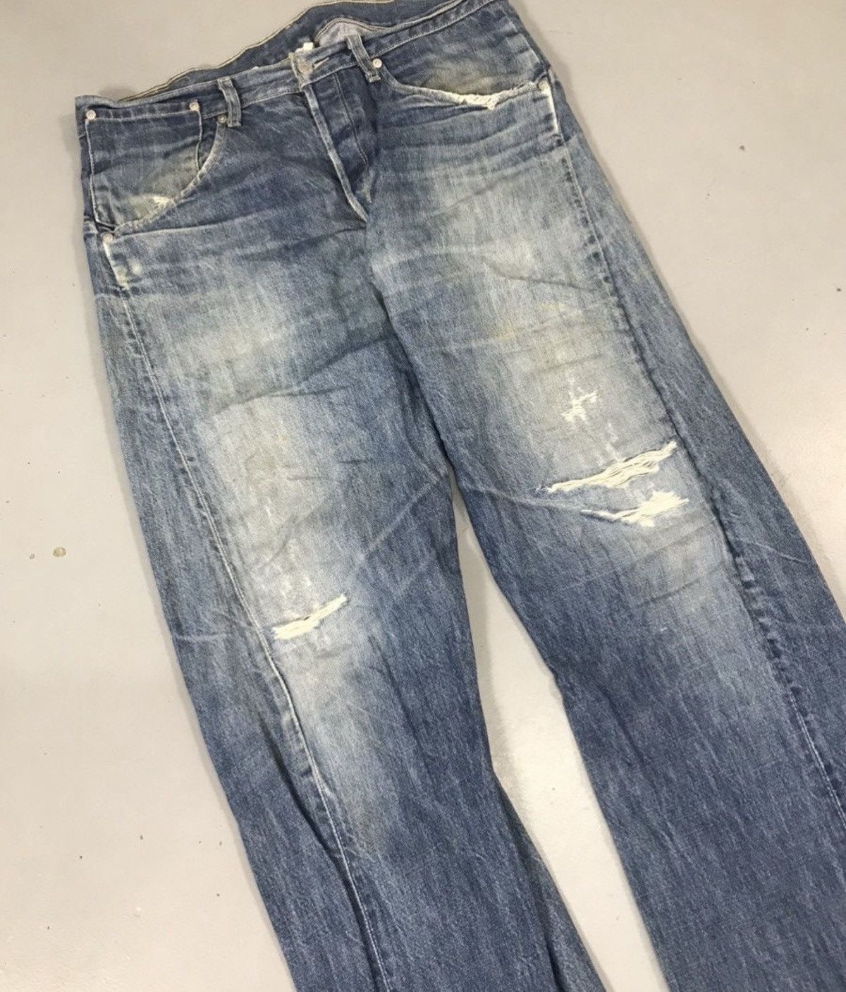 Levi's Vintage Levi’s engineer jeans denim Size US 34 / EU 50 - 4 Thumbnail