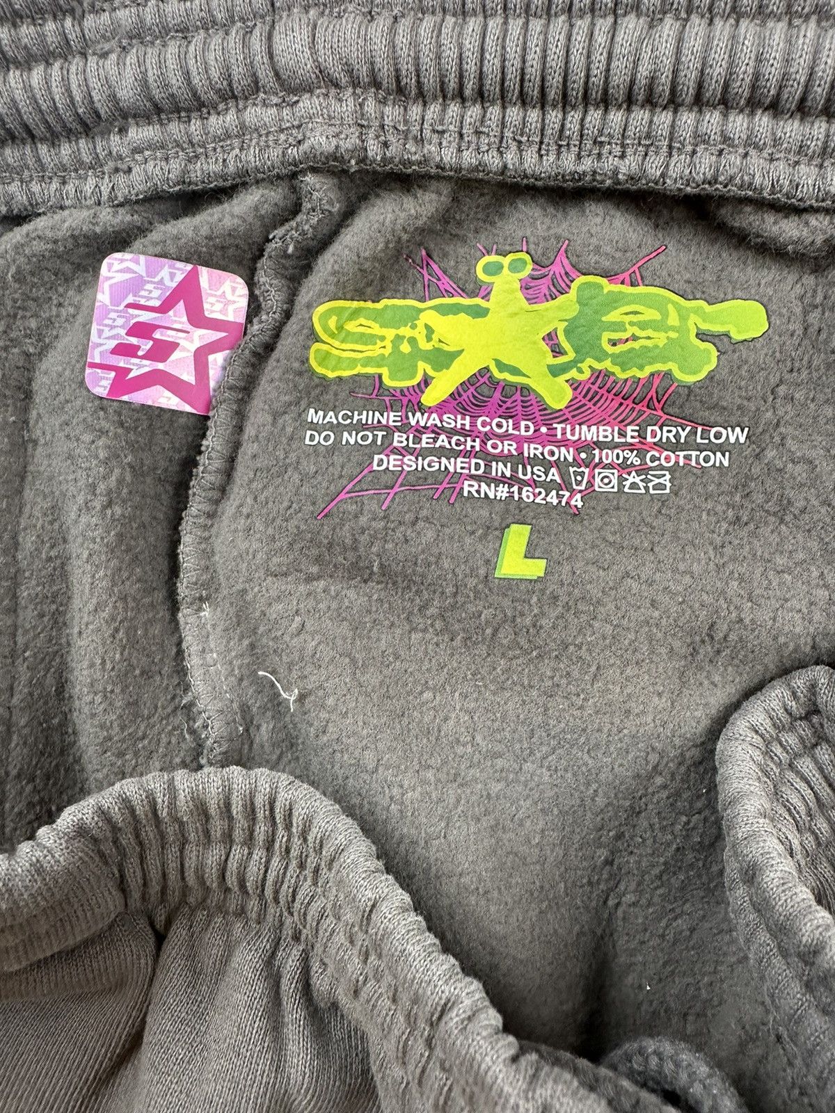 Sp5der Sp5der Wait Sweatpants Size US 34 / EU 50 - 3 Thumbnail