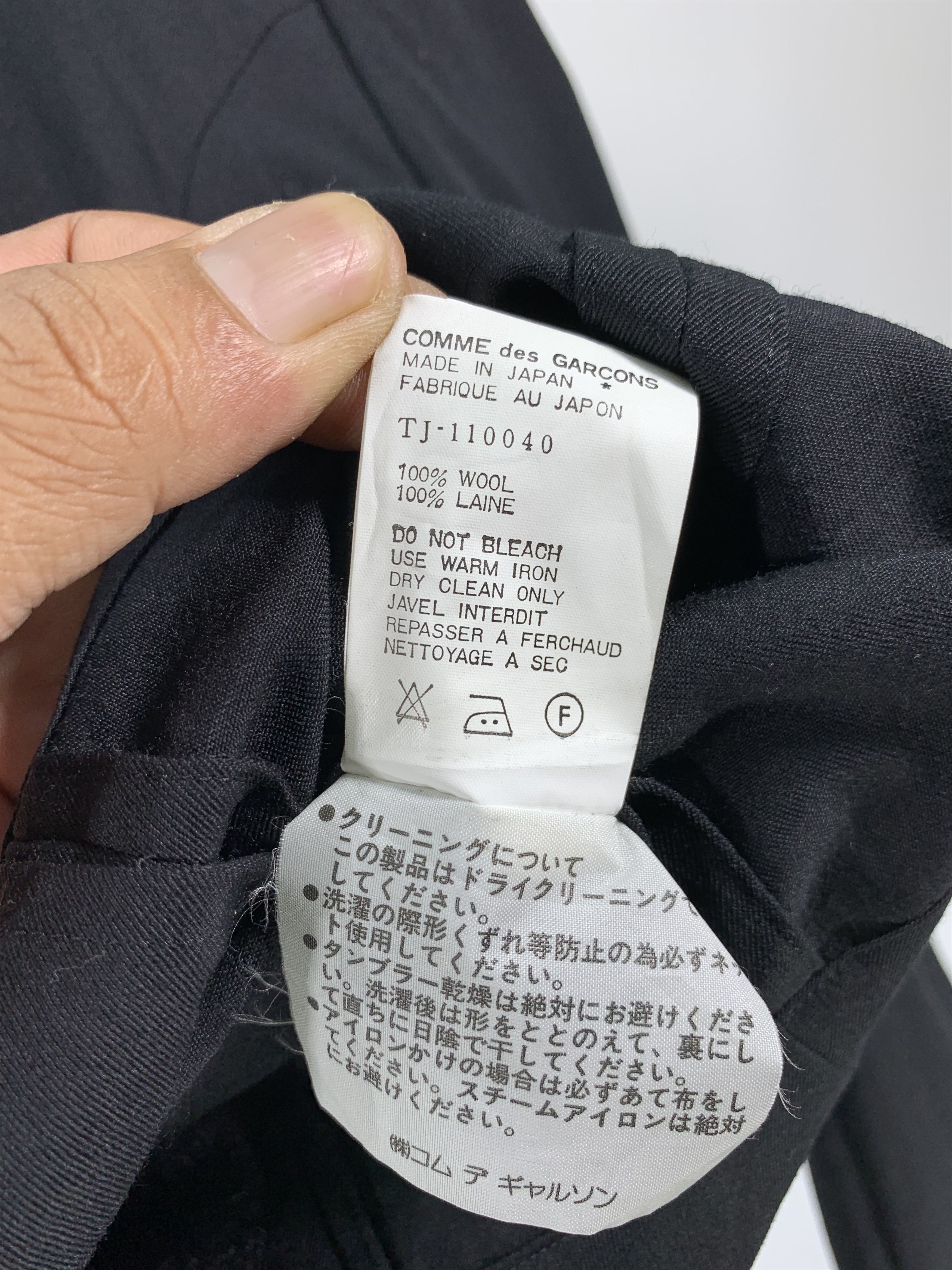 Comme des Garcons ⚡️1989 Tricot Comme Des Gacons Cropped Jacket Size US XS / EU 42 / 0 - 7 Thumbnail