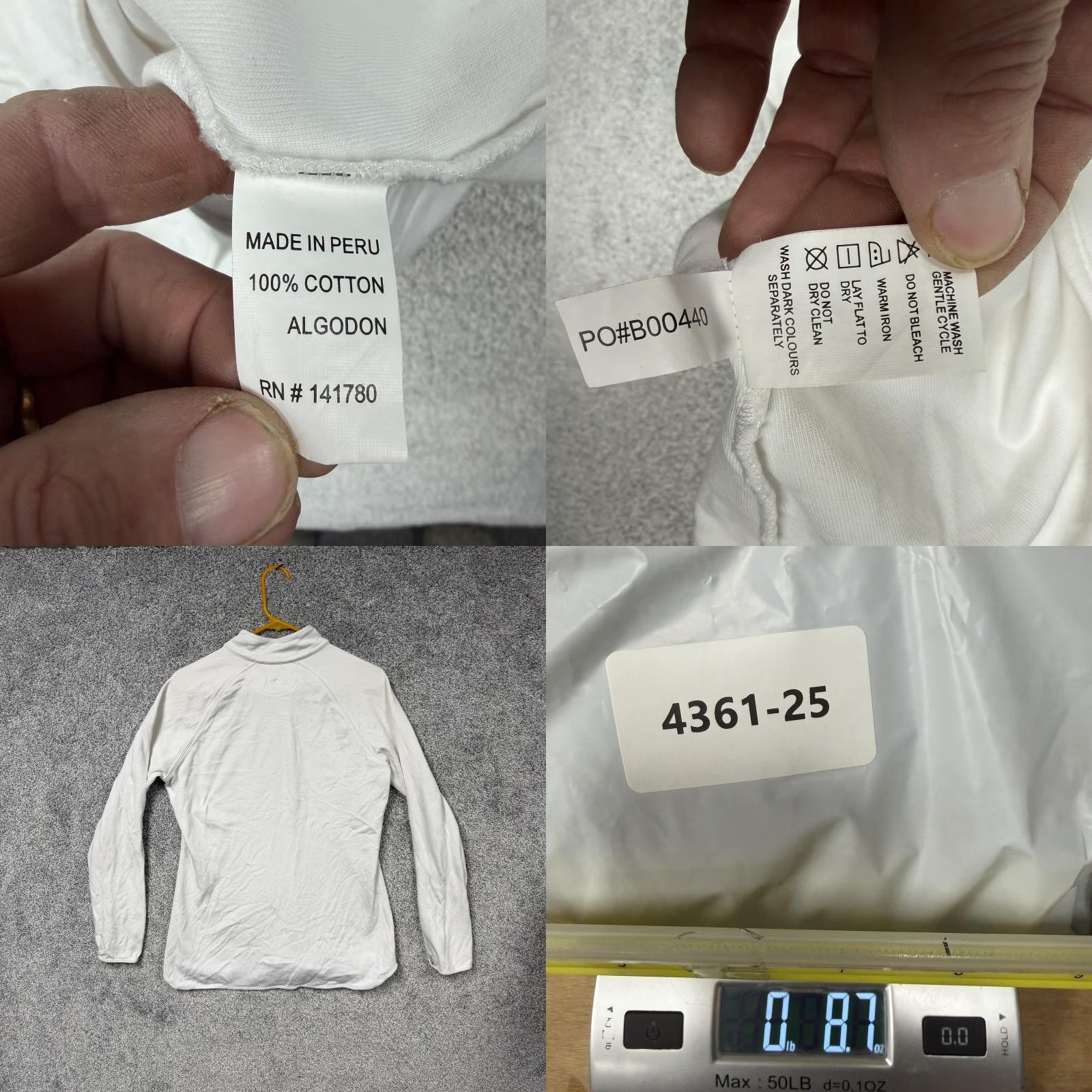 Vintage VINTAGE Clover by Bobby Jones Pullover L Women 1/2 Zip Raglan Long Sleeve Mock Neck White Sports Shirt Size L / US 10 / IT 46 - 8 Thumbnail