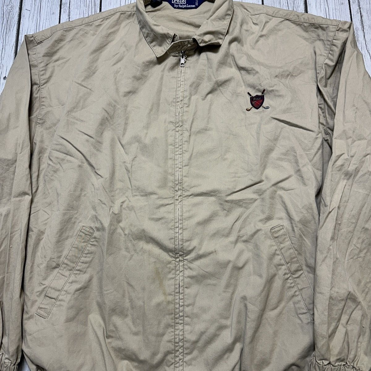 Vintage Vintage Polo Golf jacket Size US XL / EU 56 / 4 - 3 Thumbnail