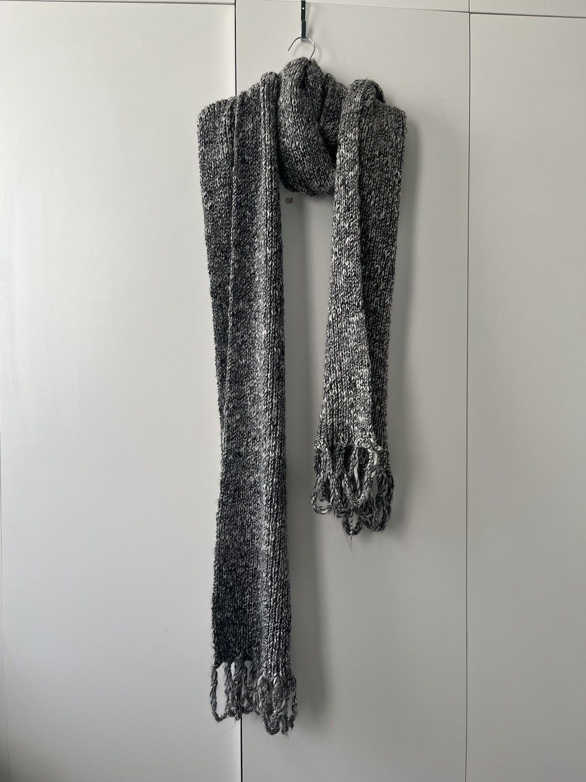 07AW Long wool scarf