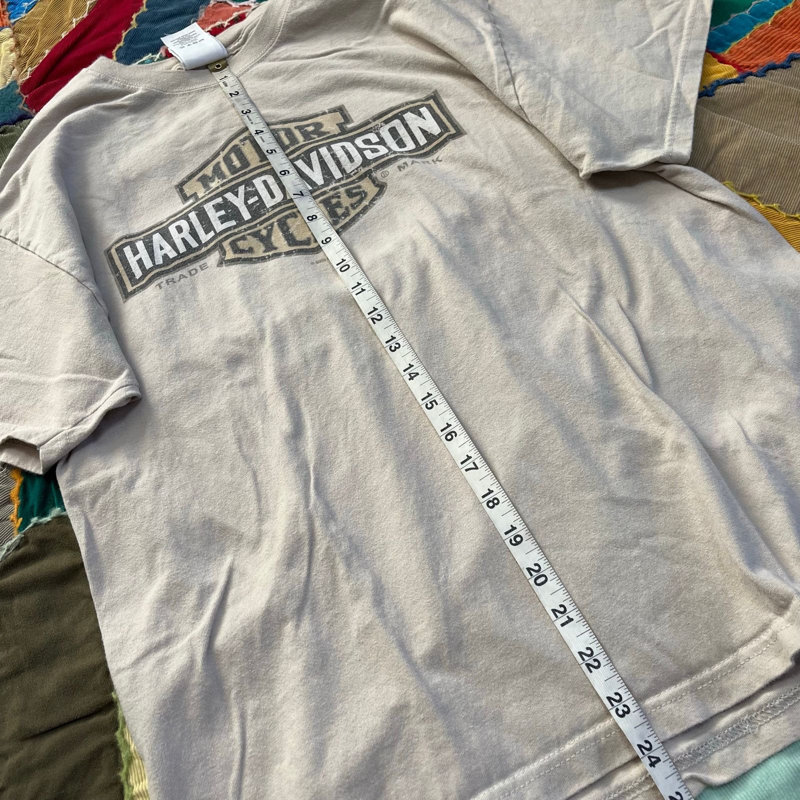 Harley Davidson Harley Davidson Oxford Alabama Biker Creamish Shirt Large Size US L / EU 52-54 / 3 - 4 Thumbnail