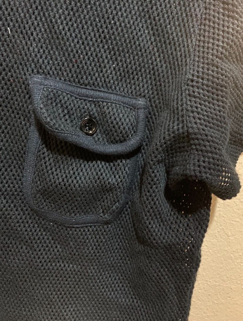 Dior Dior Homme Hedi Slimane Mesh Black Shirt Size US S / EU 44-46 / 1 - 2 Thumbnail
