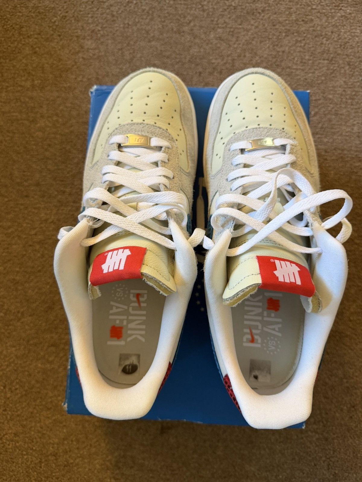 Nike × Undefeated Nike x Undefeated Air Force 1 Low- 5 On It Size US 11 / EU 44 - 12 Thumbnail