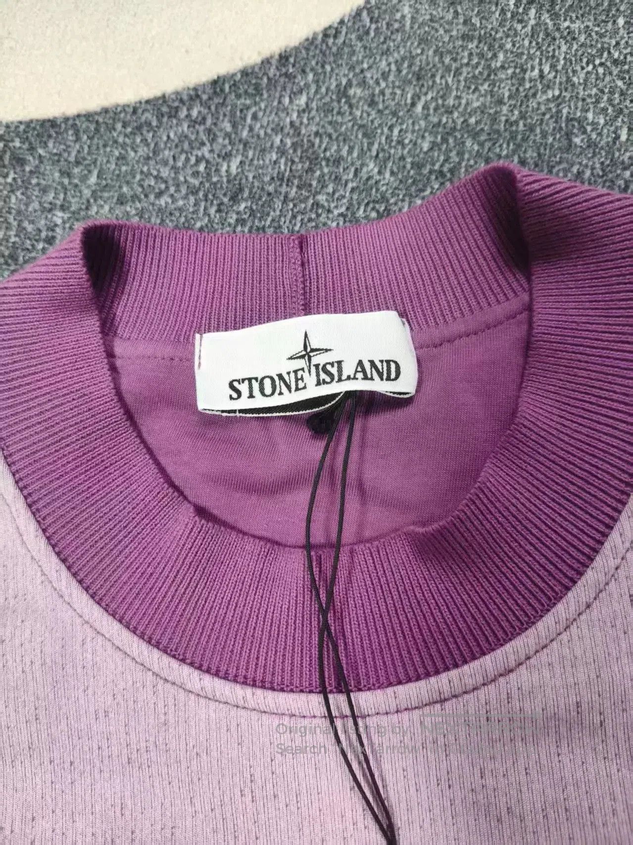 Stone Island stone island purple letter print sweatshirt m/L. Size US M / EU 48-50 / 2 - 3 Thumbnail