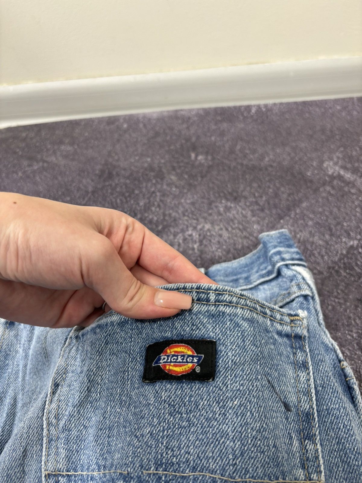 Dickies Vintage Dickies Y2K Faded Blue American Hype Baggy Jeans Size US 40 / EU 56 - 9 Thumbnail