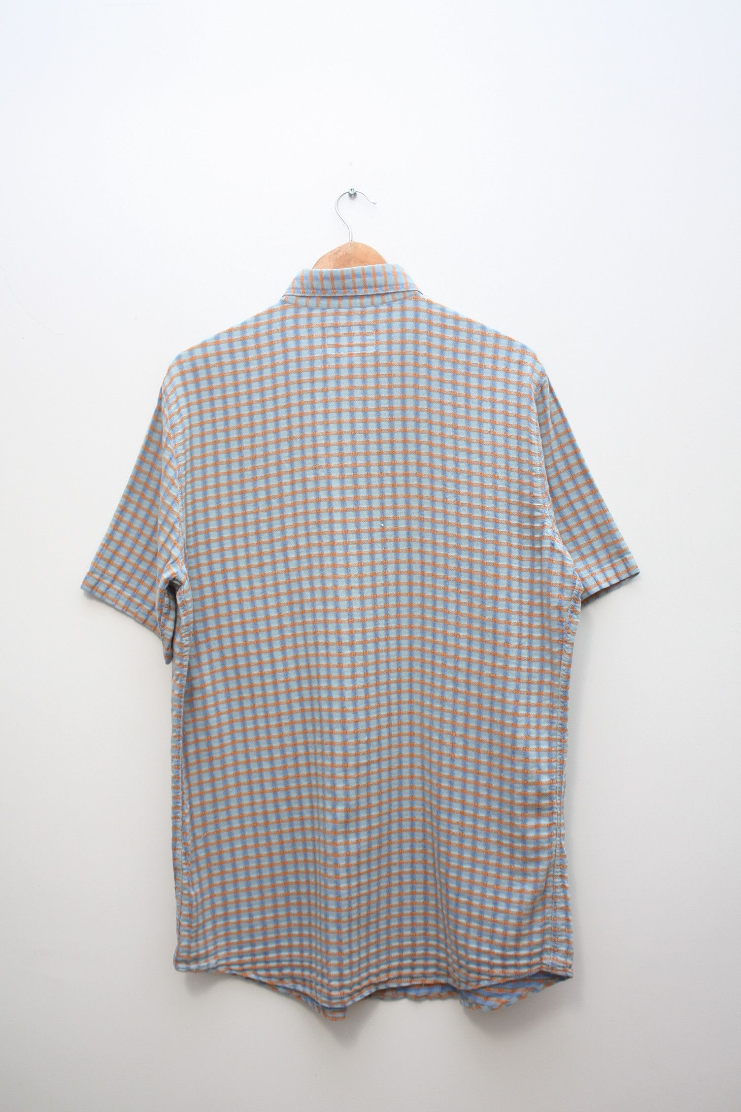 Armani Armani Jeans Vintage Short Sleeve Shirt Men's Large Size US L / EU 52-54 / 3 - 4 Thumbnail